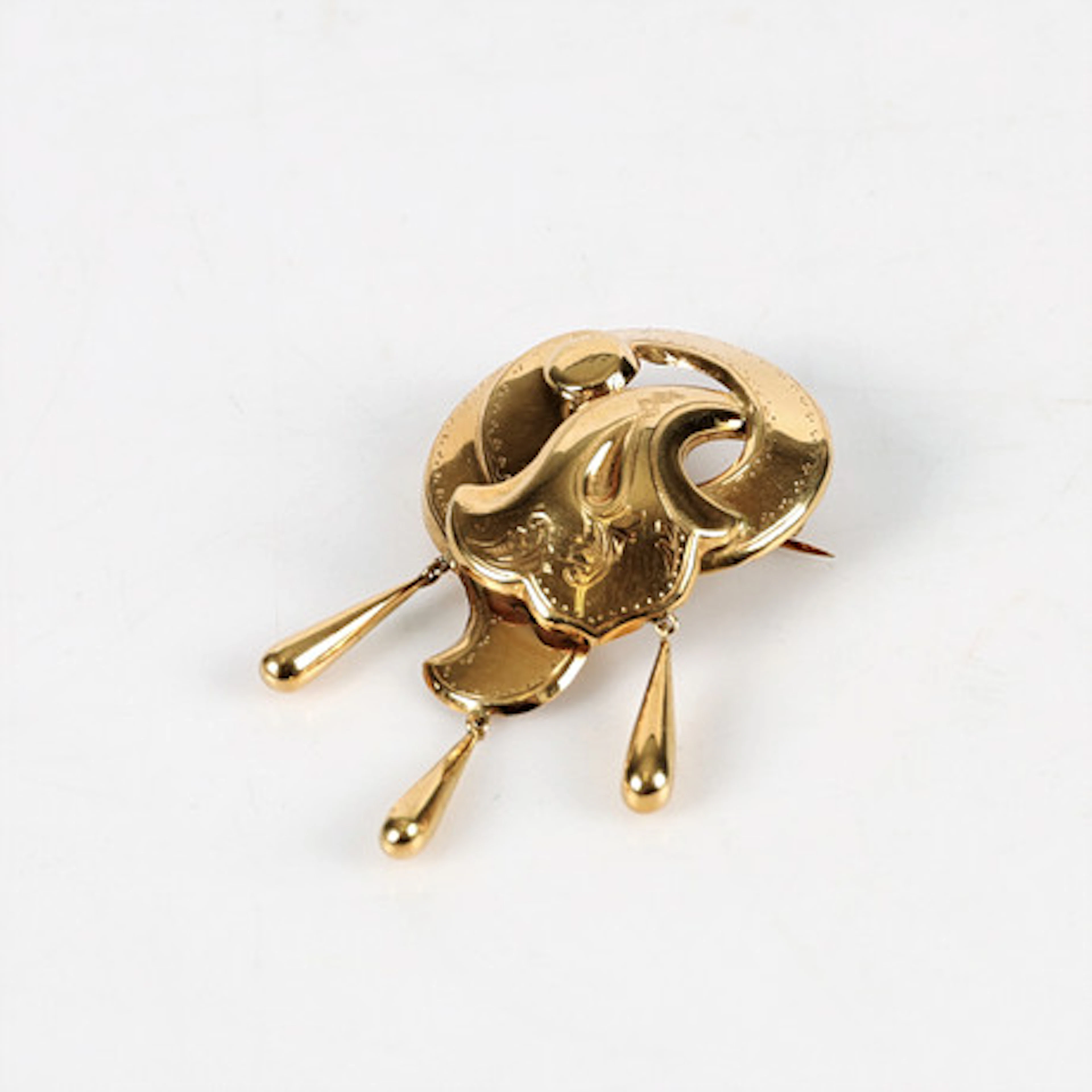 BROSCH, 18K guld, 1943.