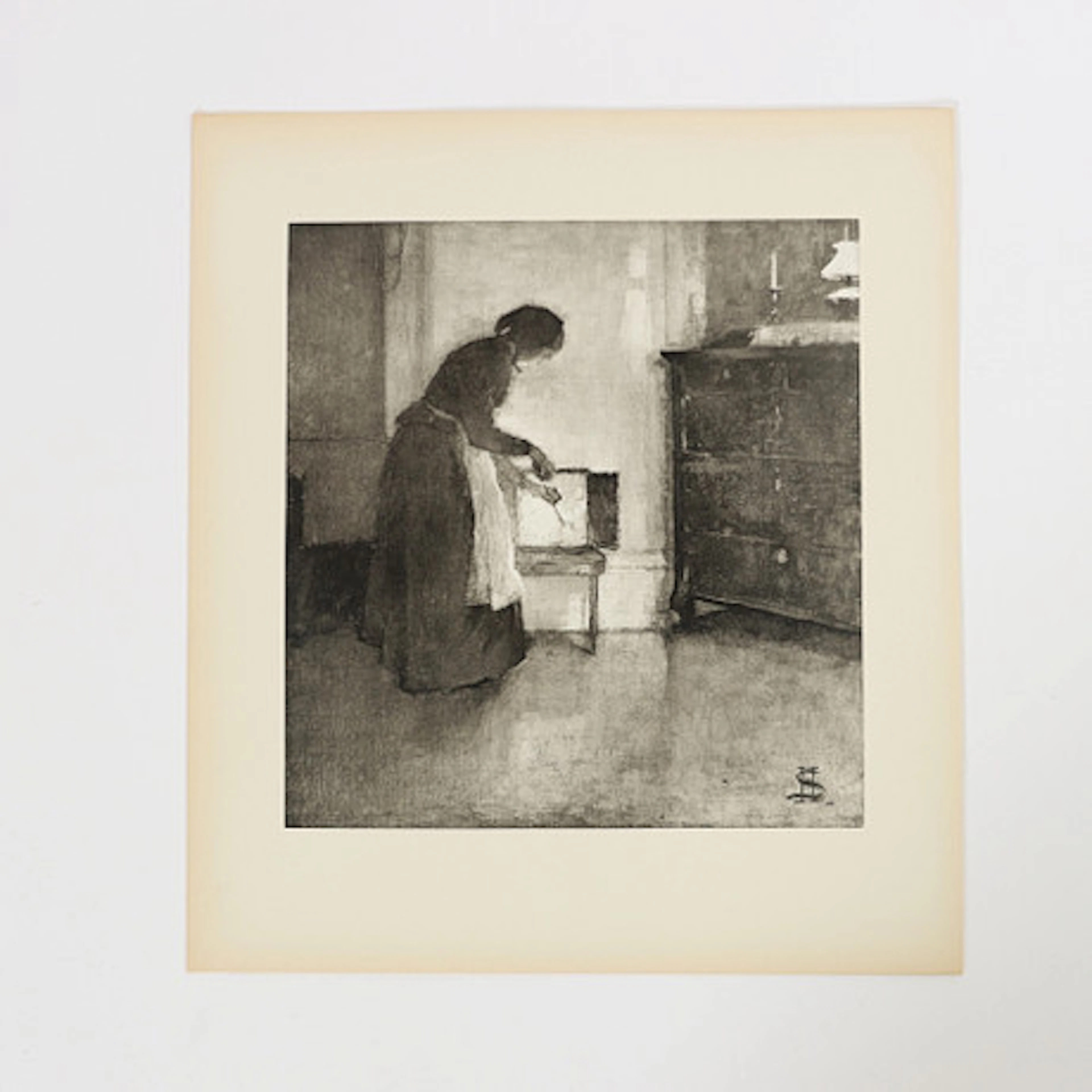 SCHJERFBECK HELENE. 1862-1946, efter, Kvin…