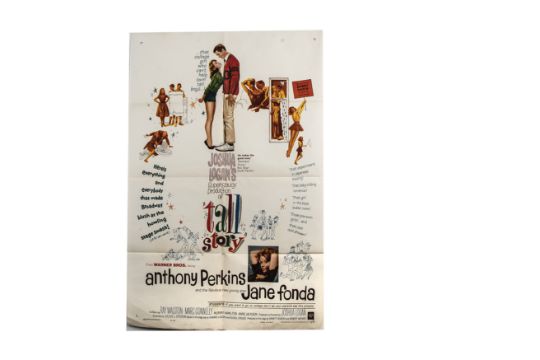 Tall Story Poster / Anthony Perkins, Original 1 Sheet Poster For The ...