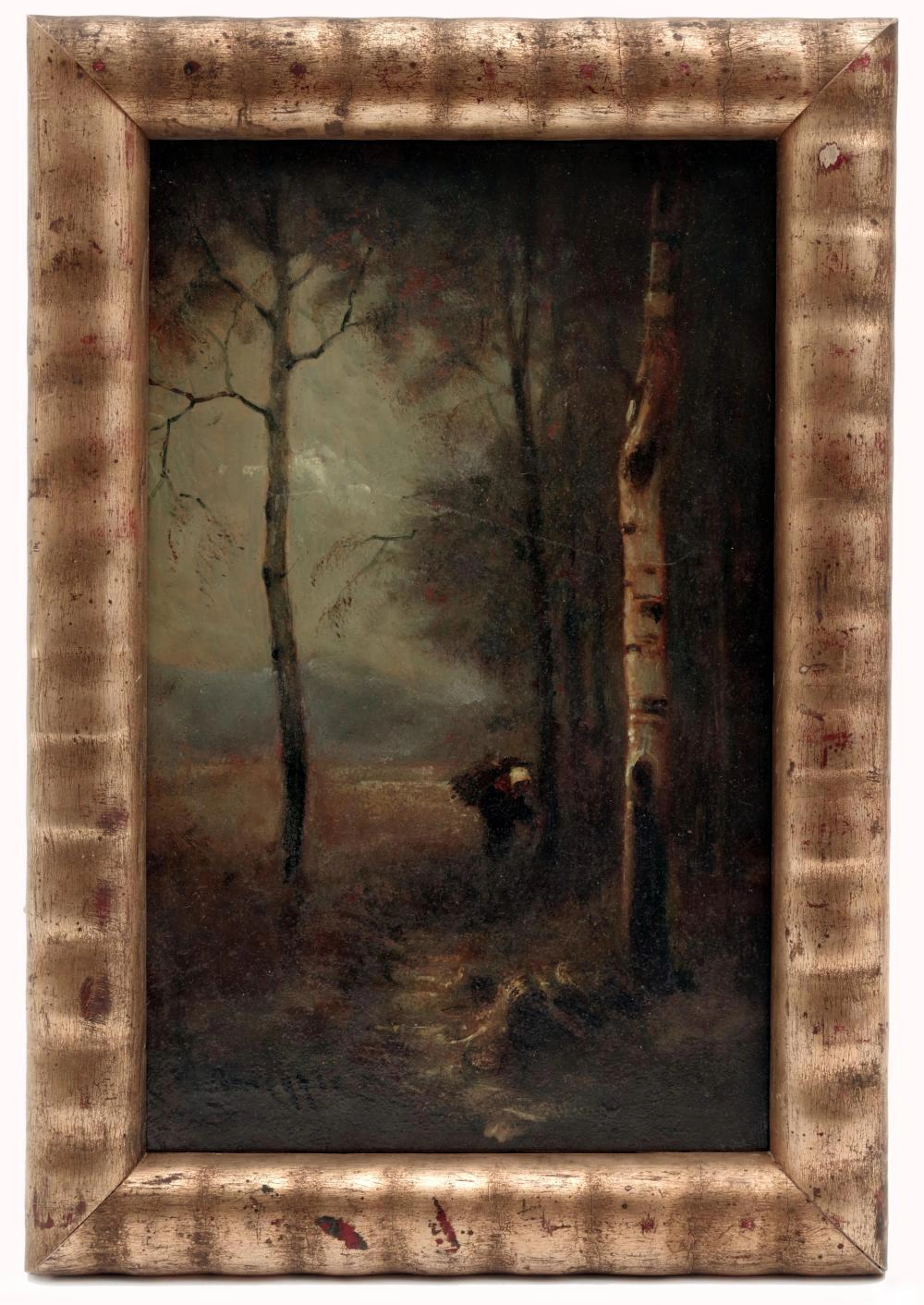 Evening In Forest by Alois Arnegger