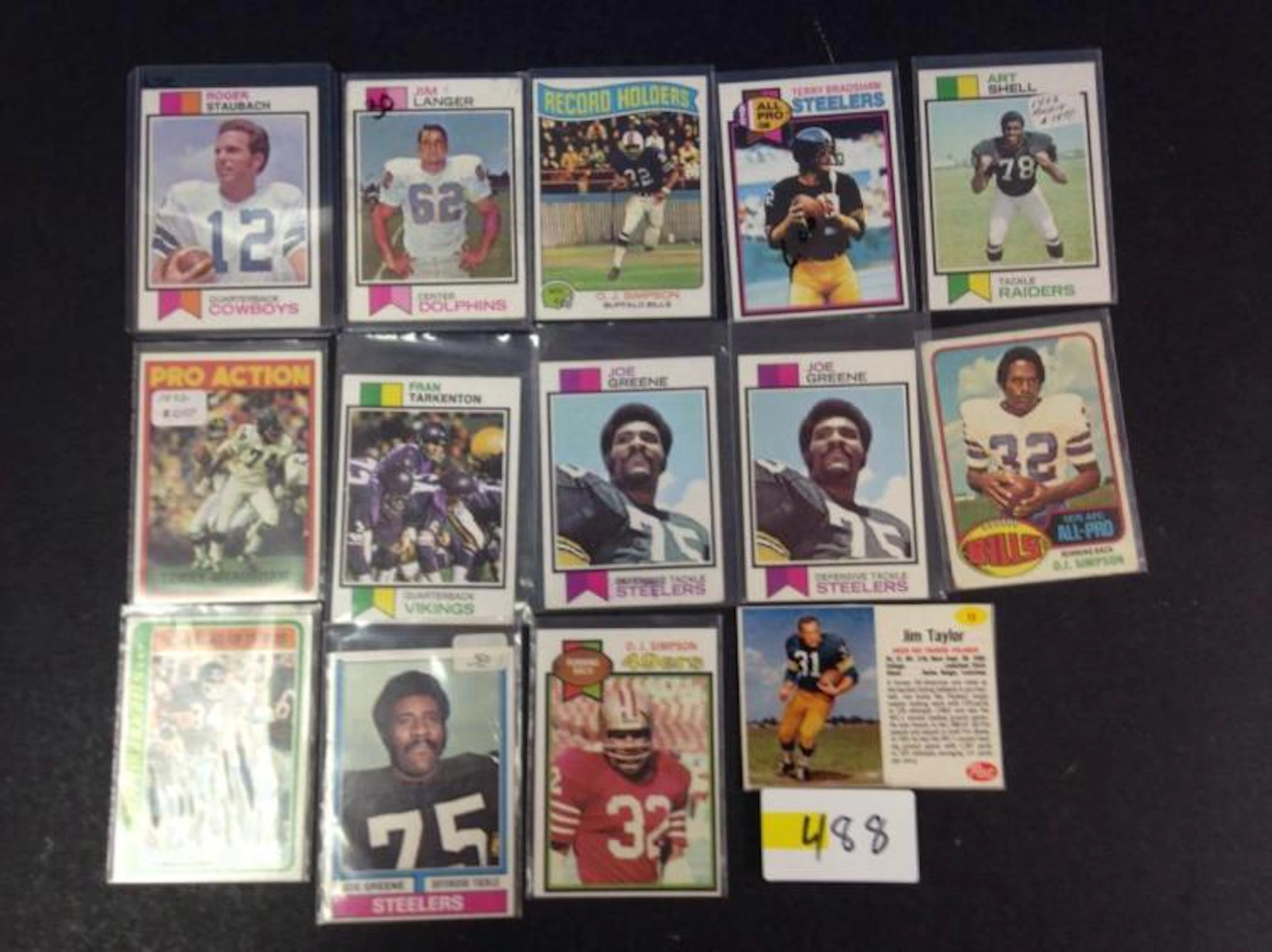 (14) 1973-1979 Topps/Post Football Cards - For One Money