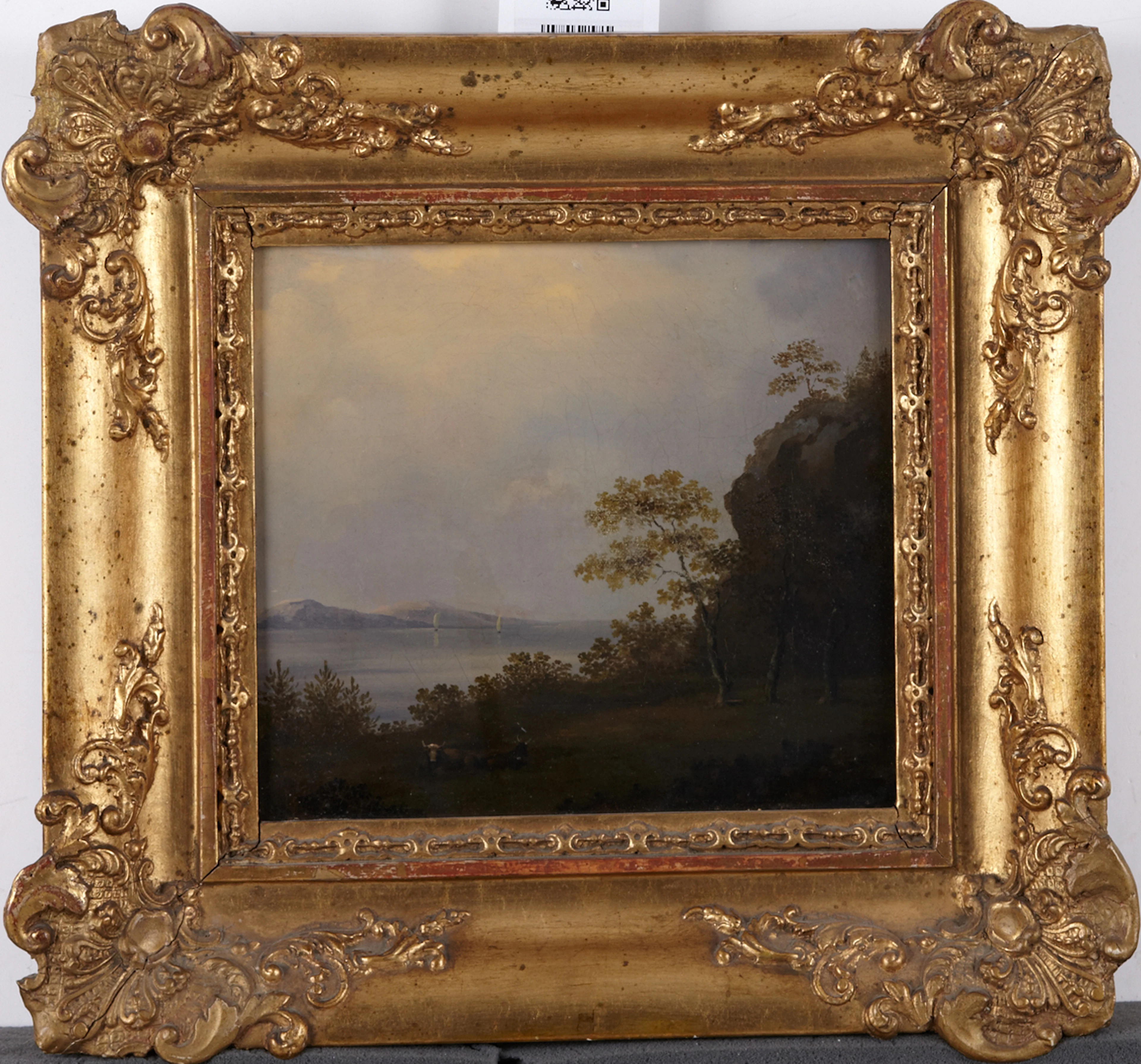 Carl Johan Fahlcrantz oljemålning