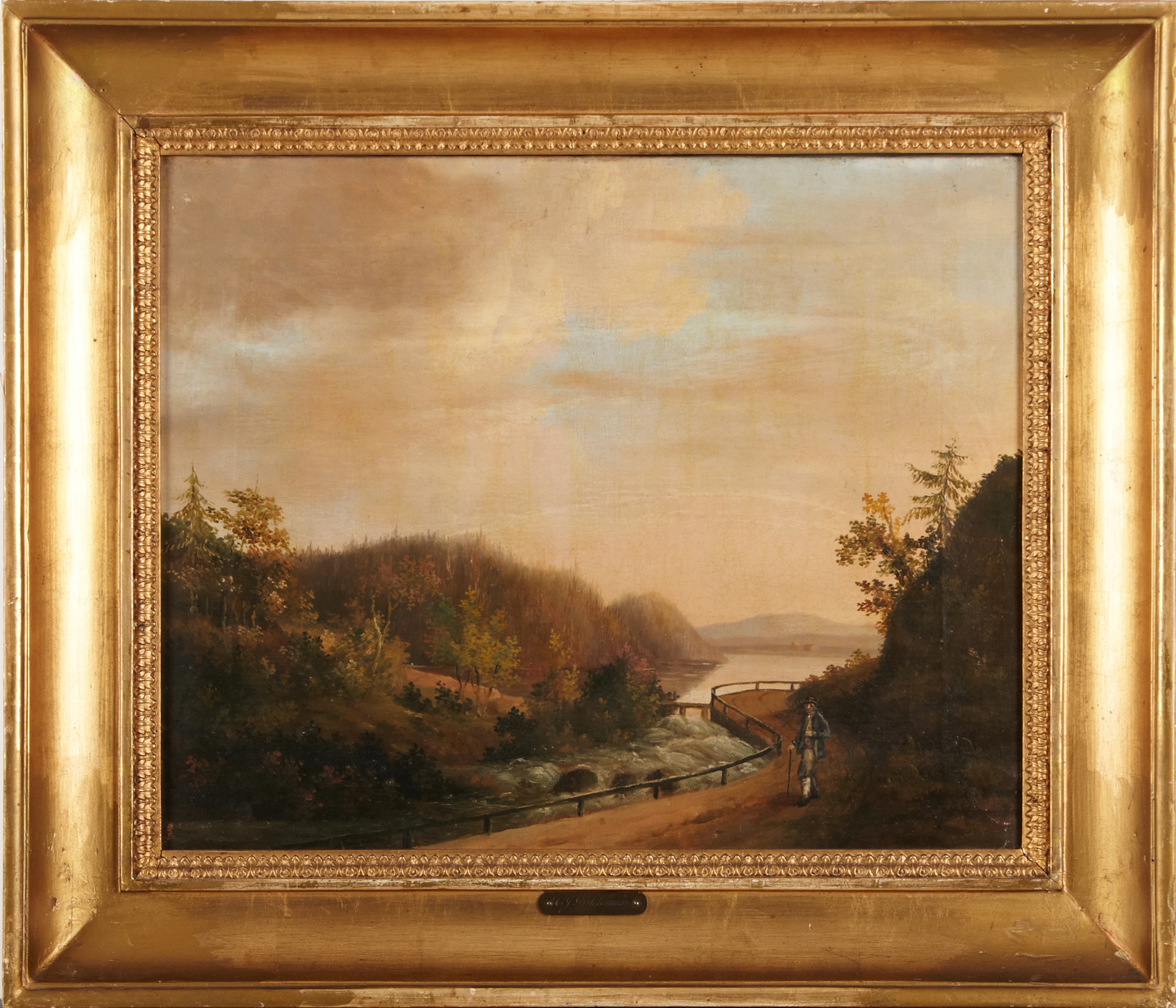Carl Johan Fahlcrantz oljemålning