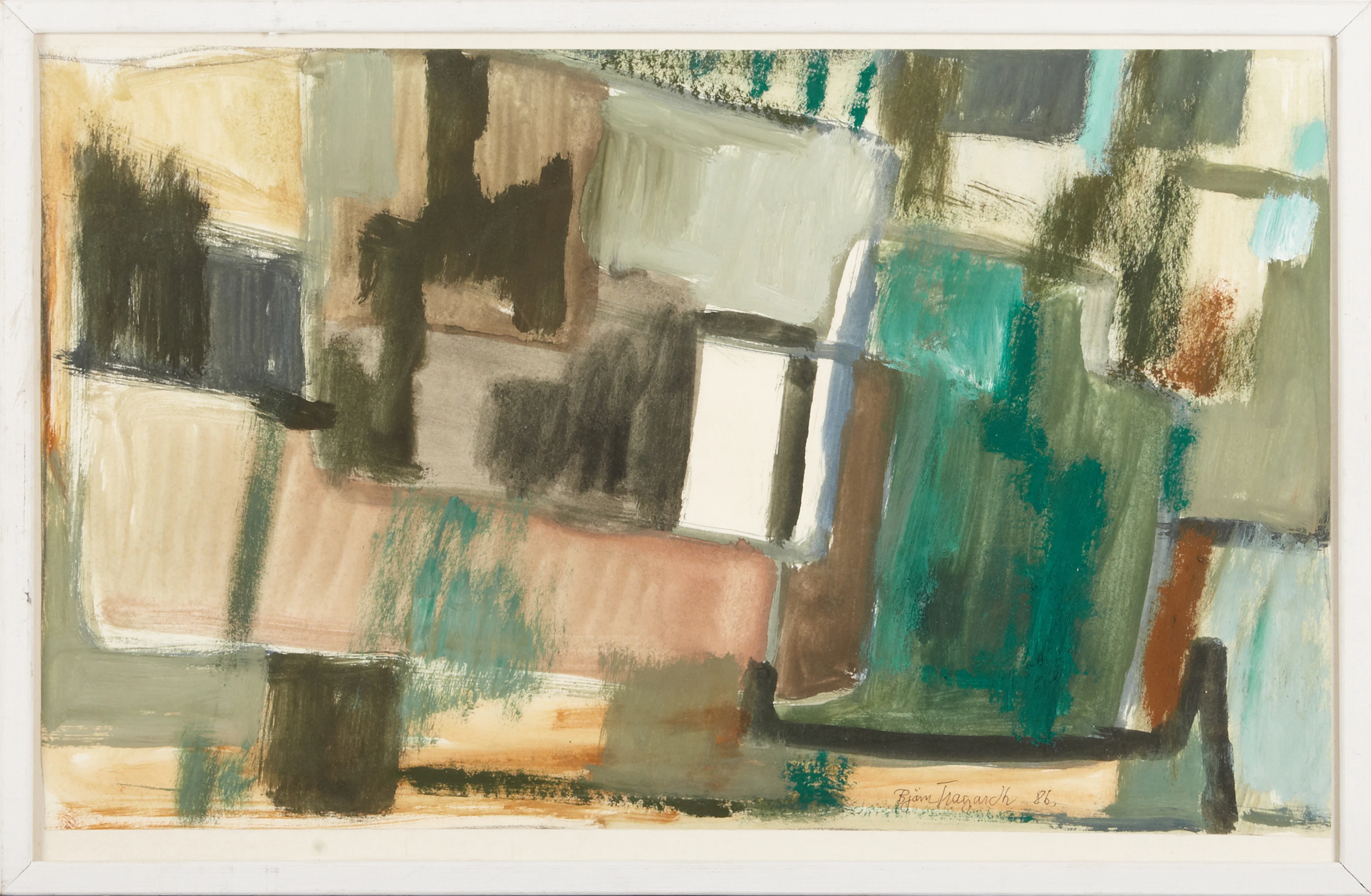 Björn Trädgårdh gouache