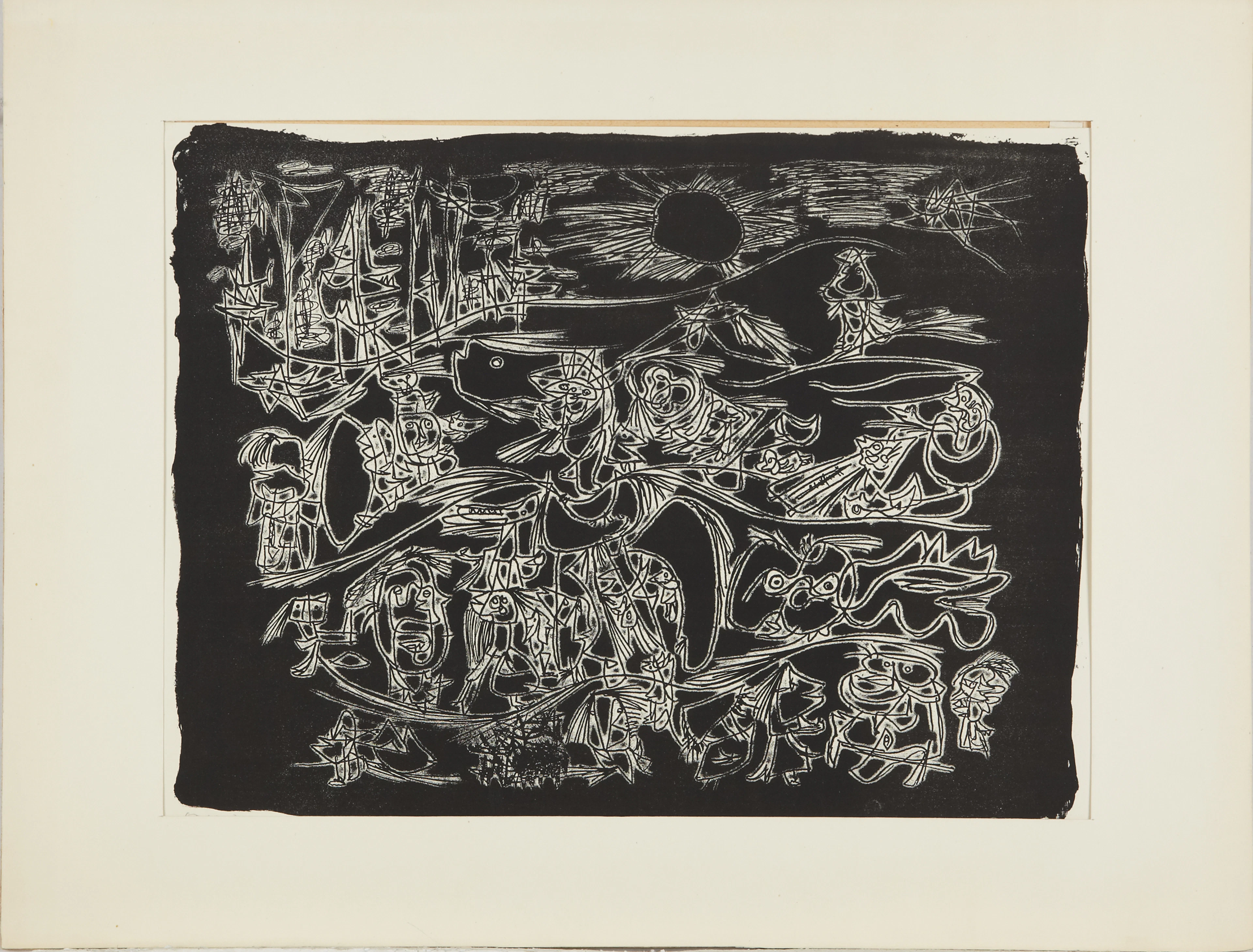 Asger Jorn litografi