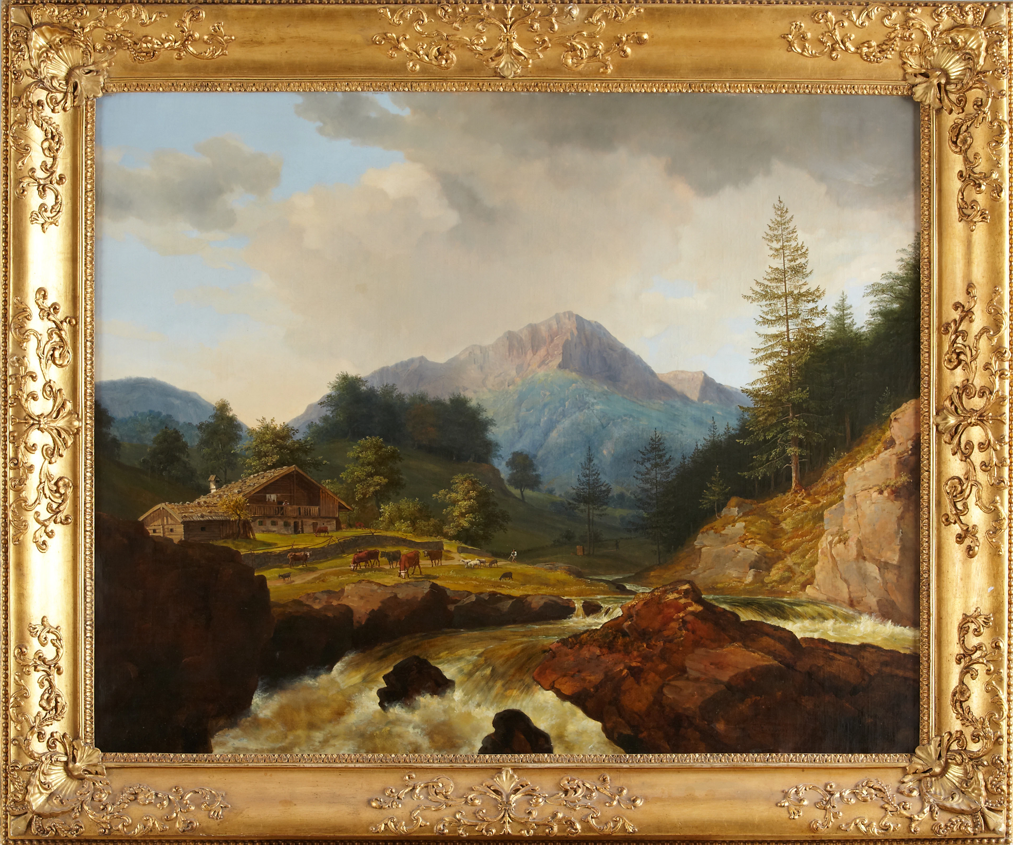 Johann Christan Ezdoff oljemålning