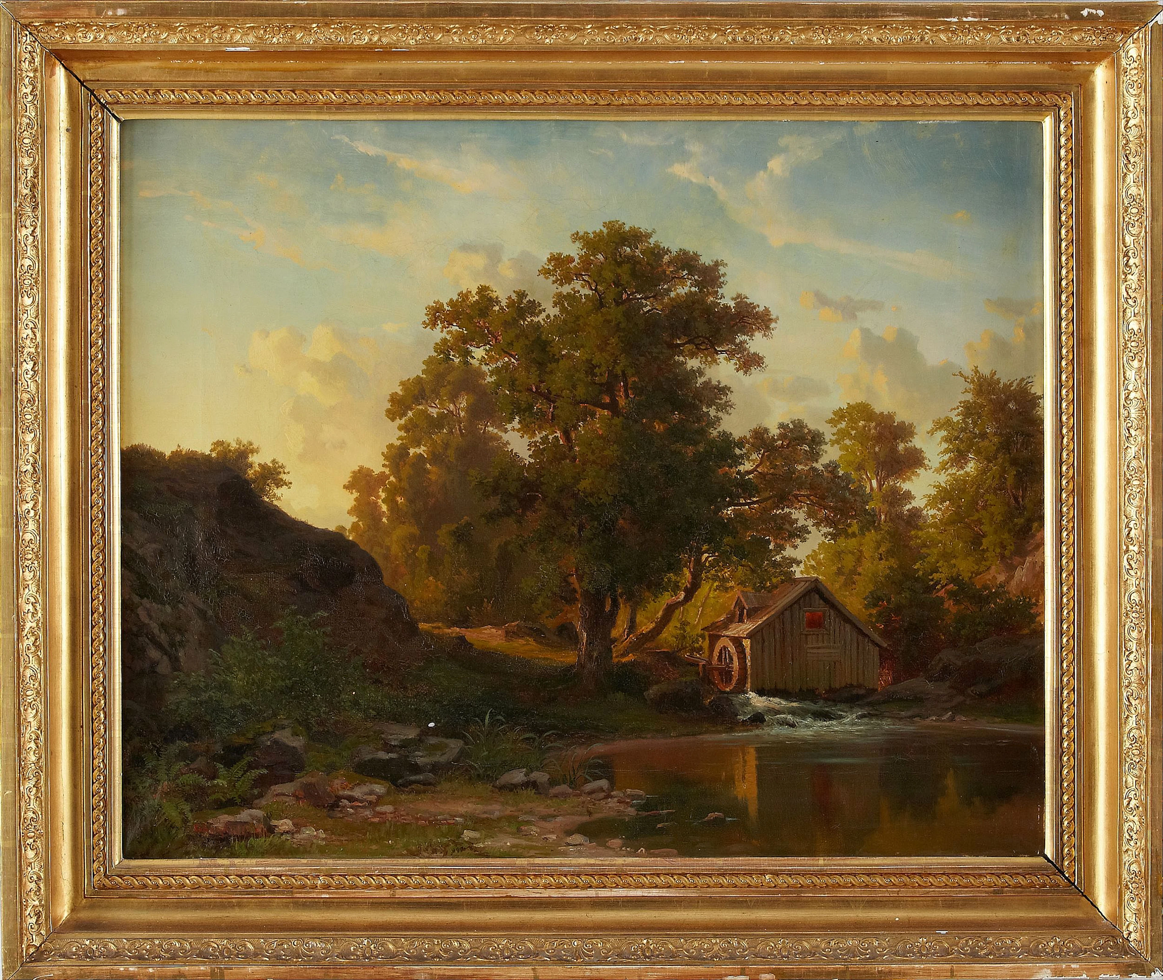 Edward Bergh oljemålning