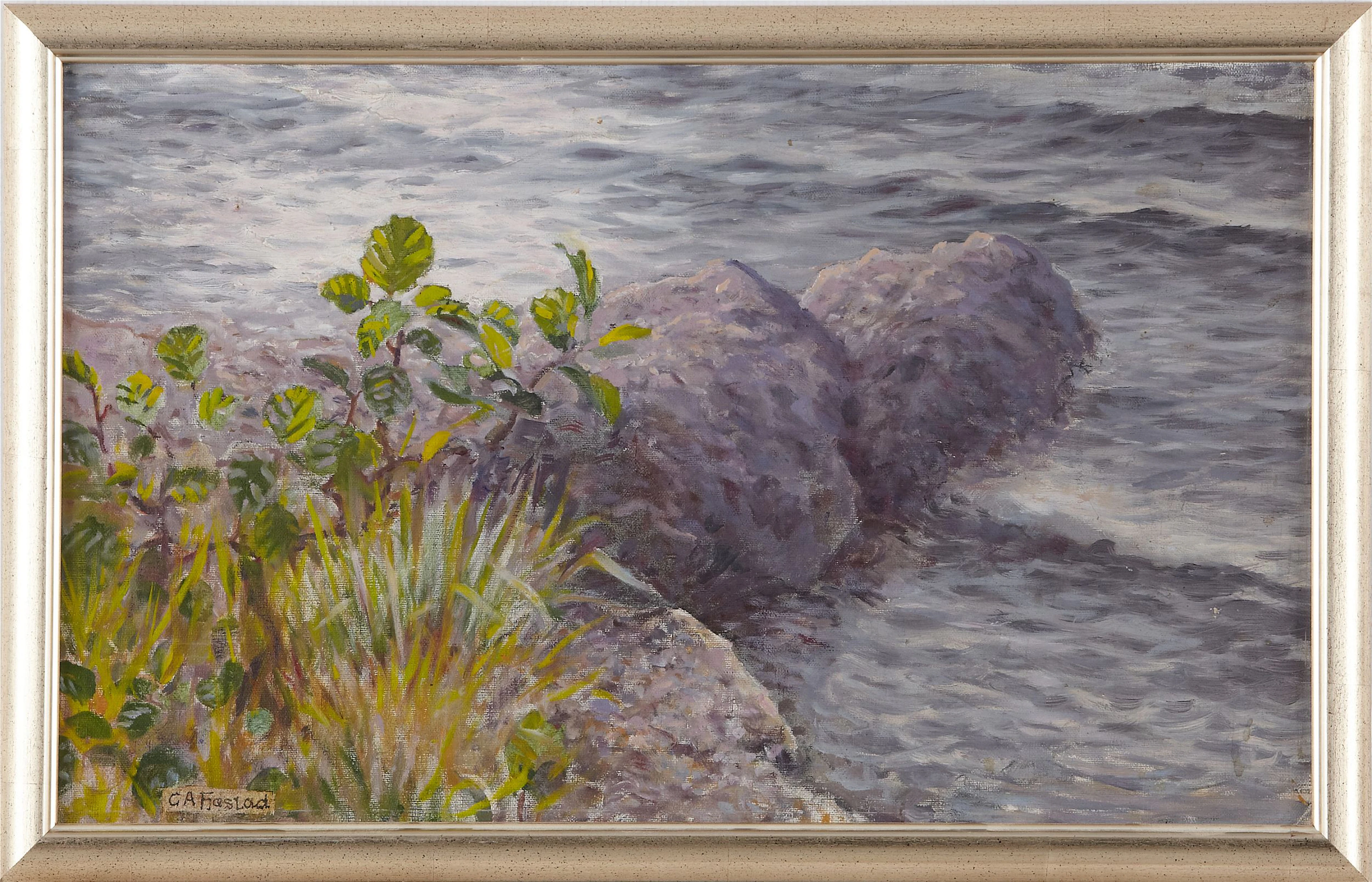 Gustaf Fjaestad, Sjön Racken - Arvika