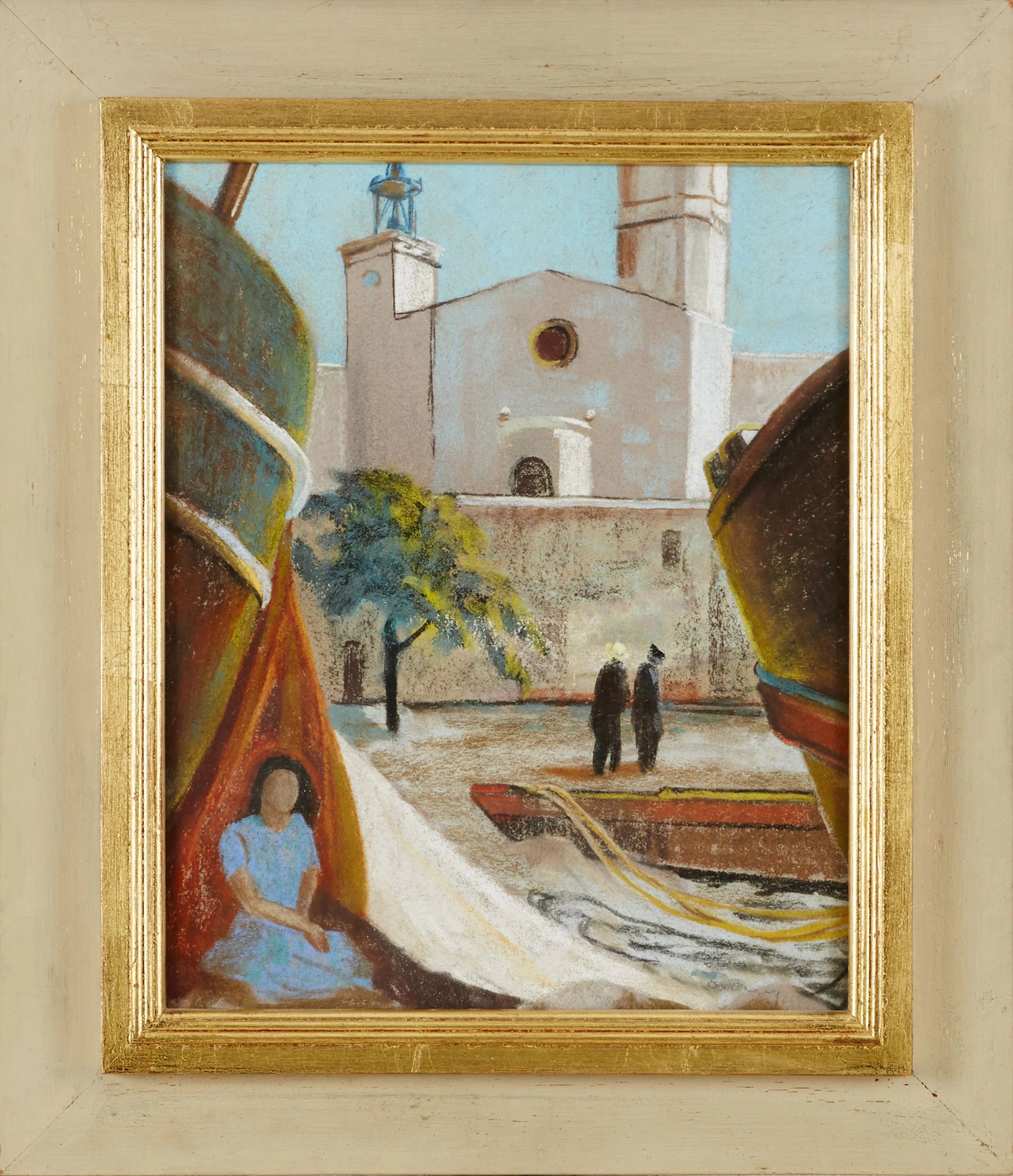 Bengt Carlberg pastell