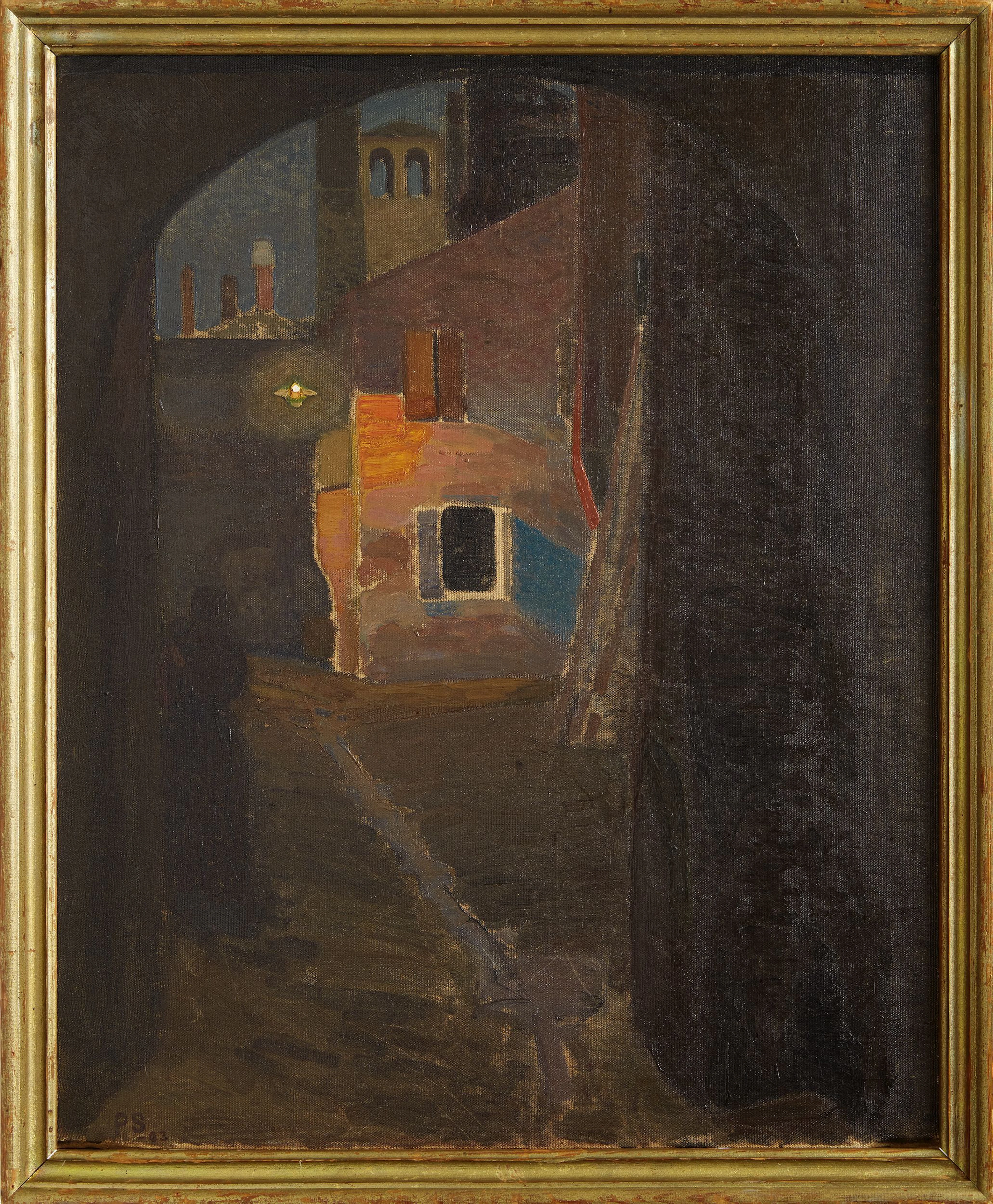 Pelle Swedlund oljemålning