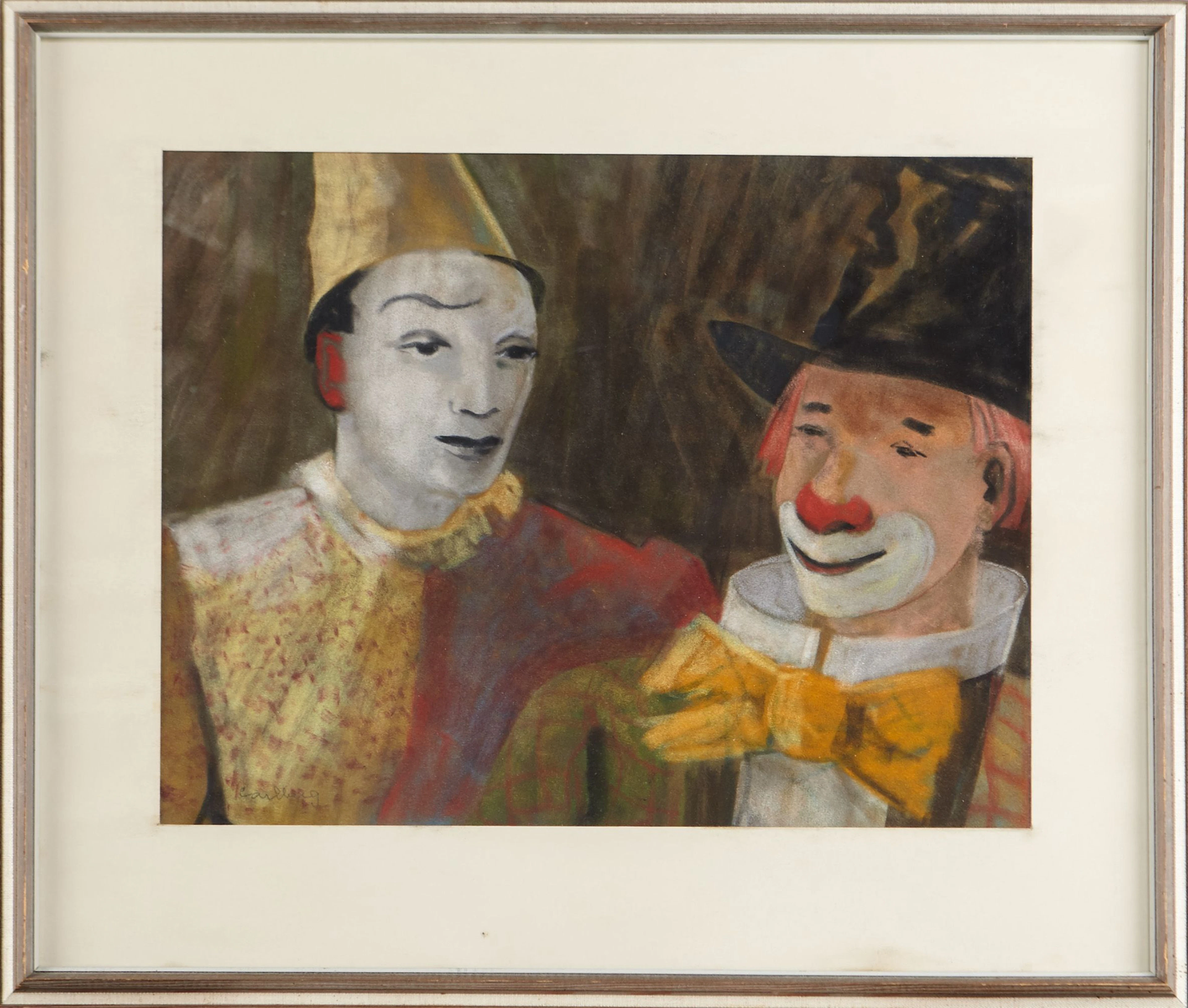 Bengt Carlberg pastell