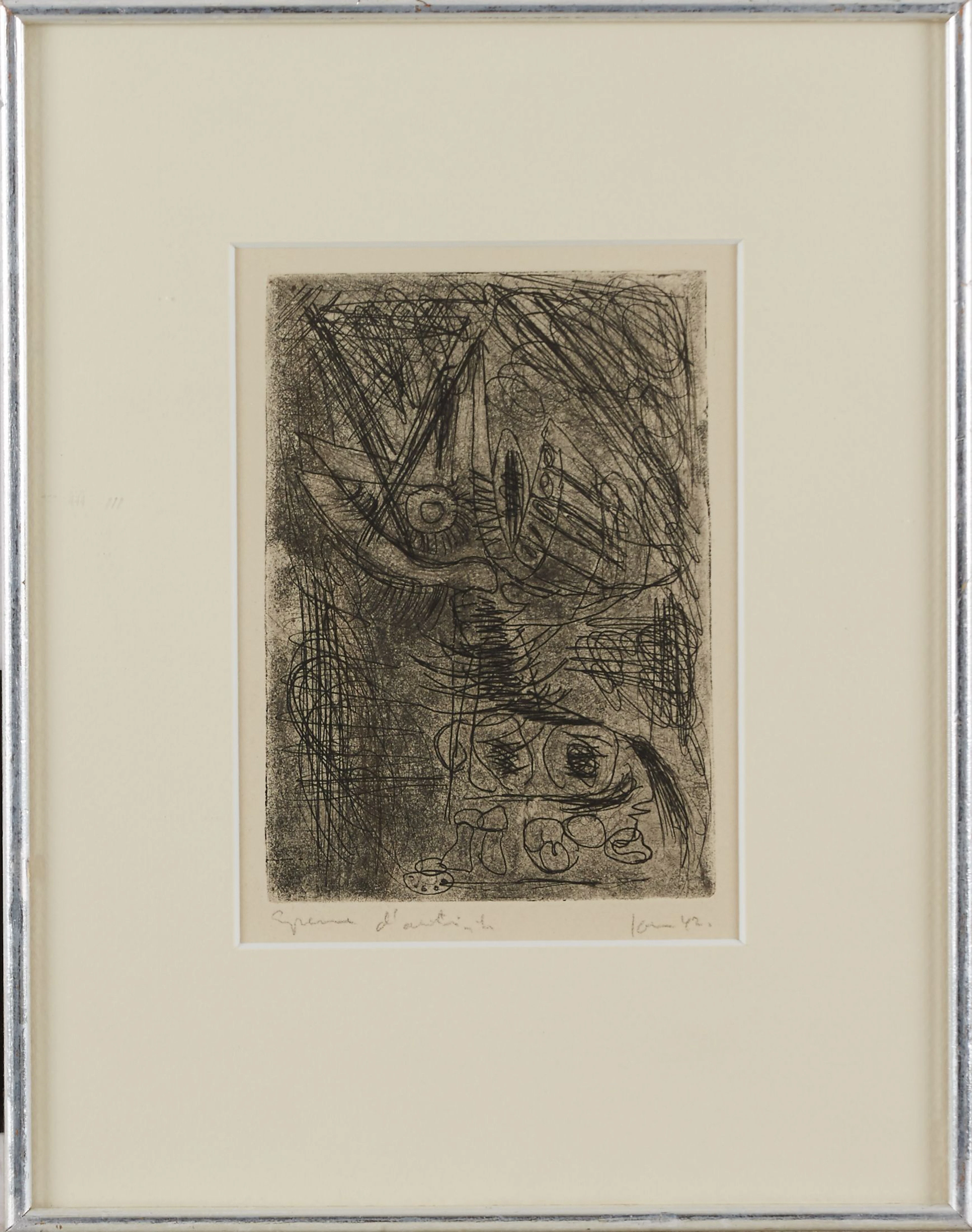 Asger Jorn etsning