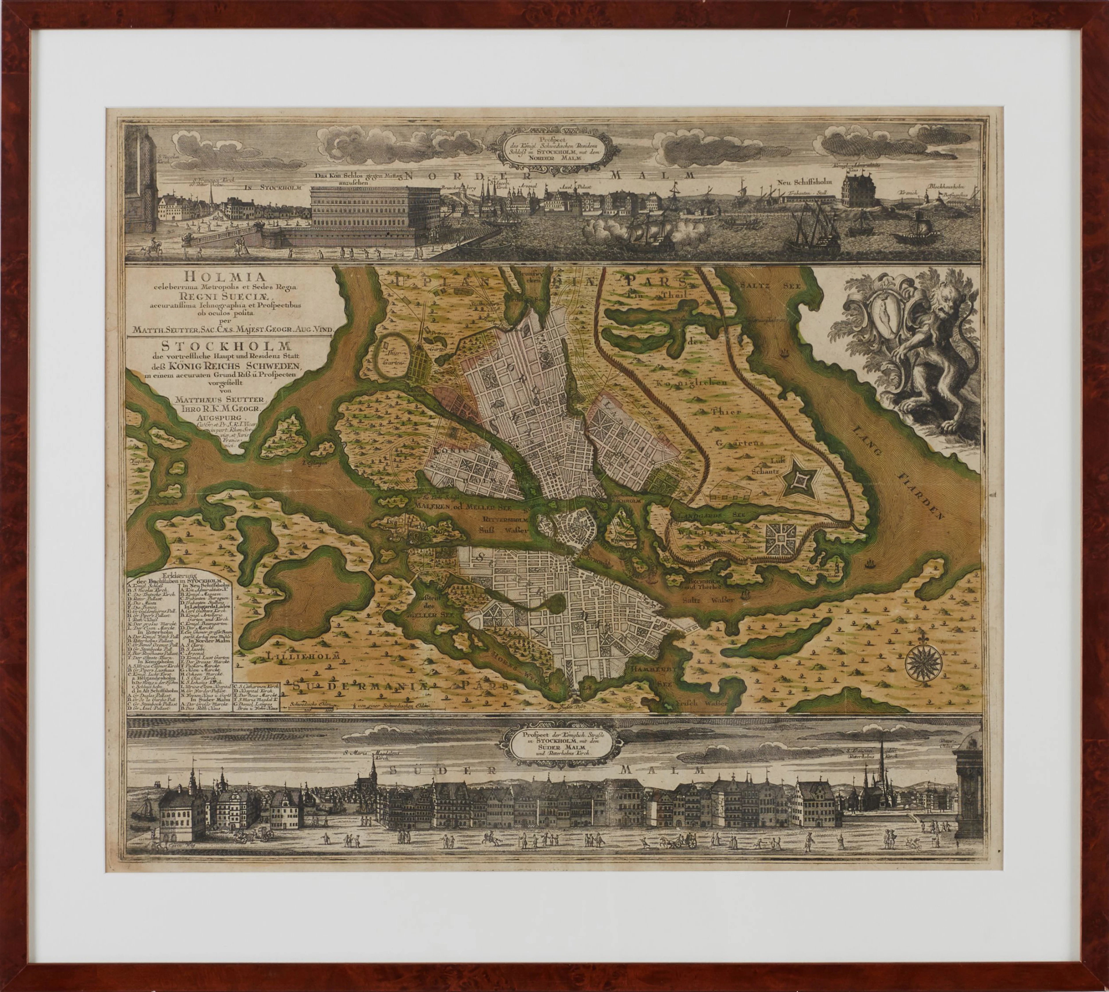 Stockholm Seutter ca 1730