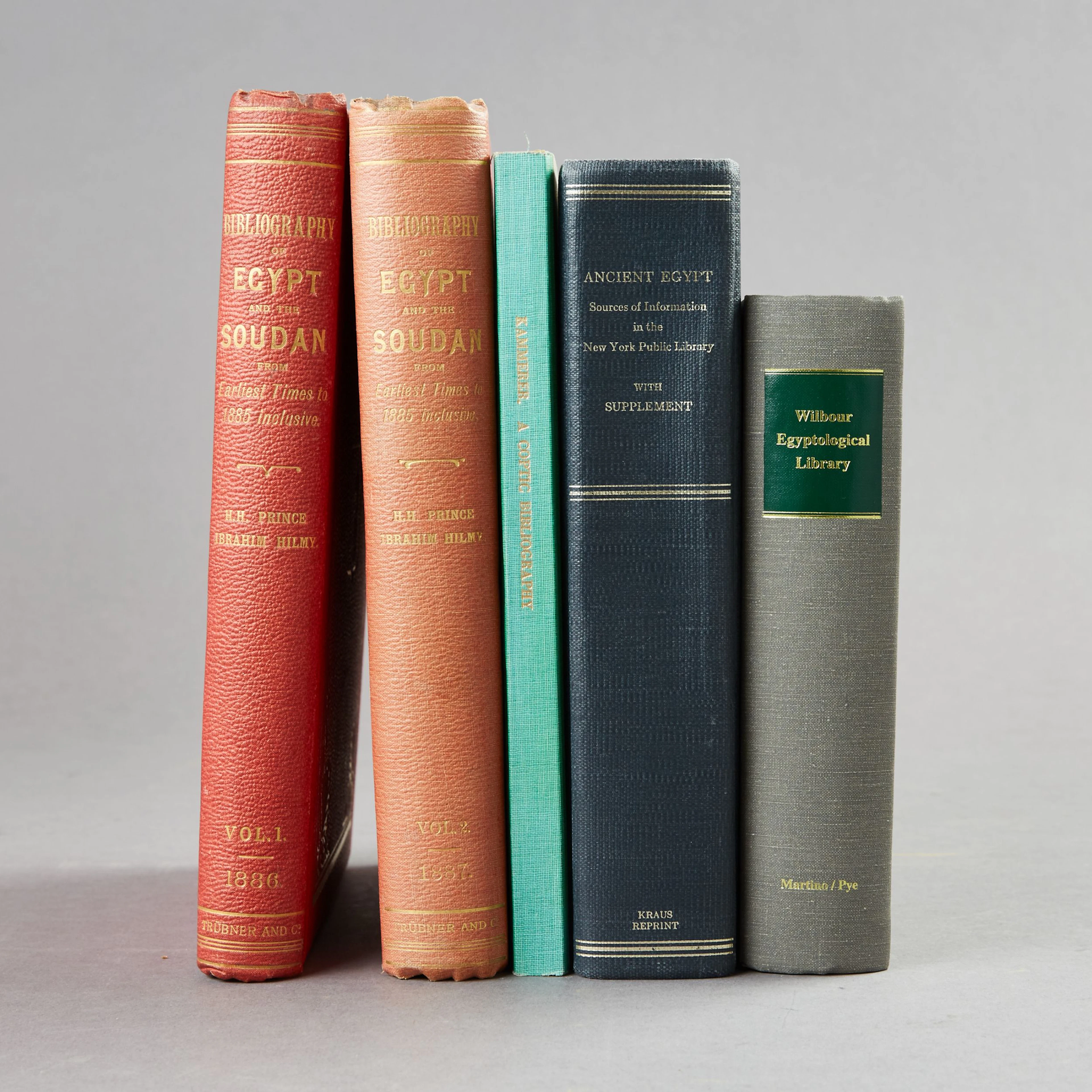 Egyptian bibliography by Ibrahim-Hilmy and others