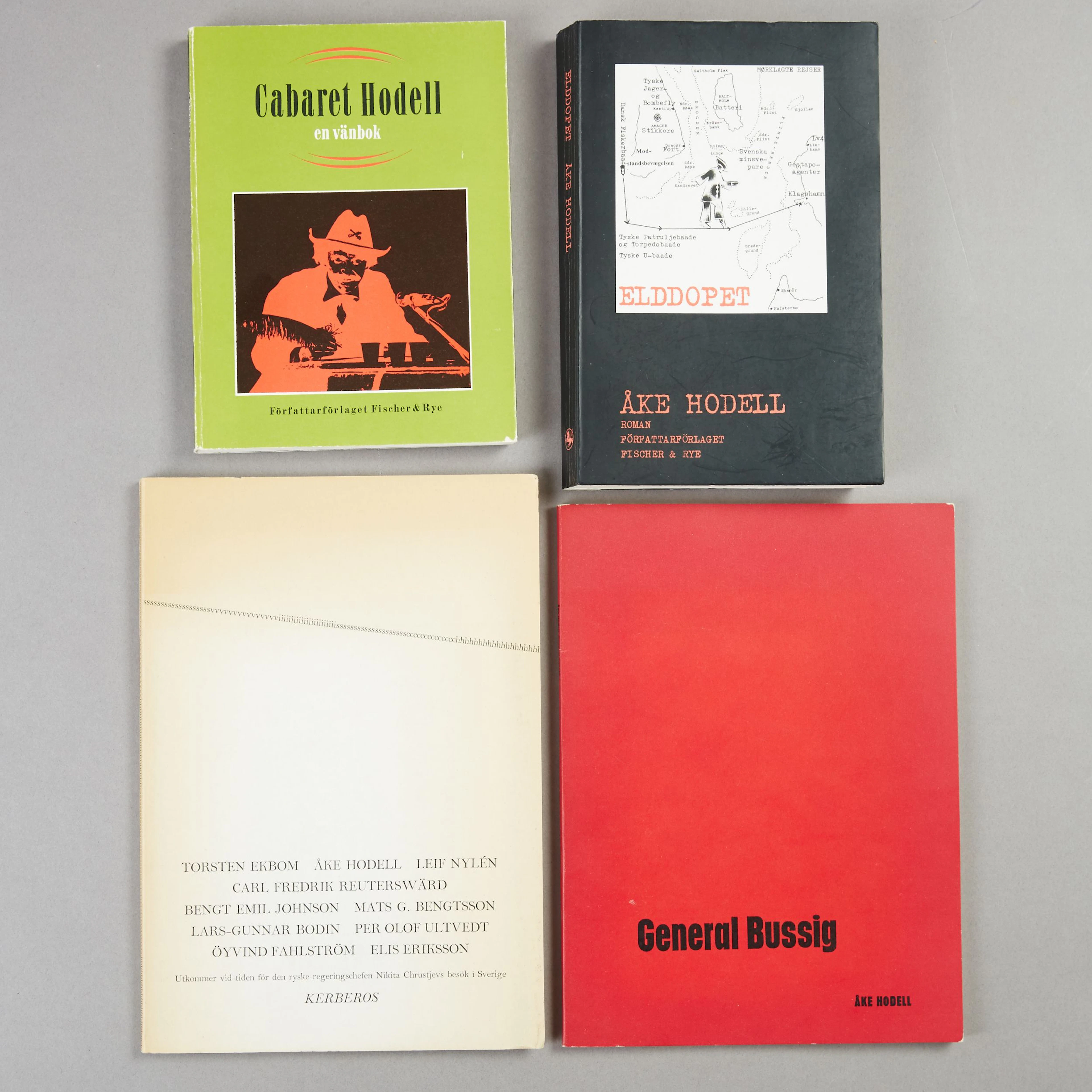 Åke Hodell, 4 vol.