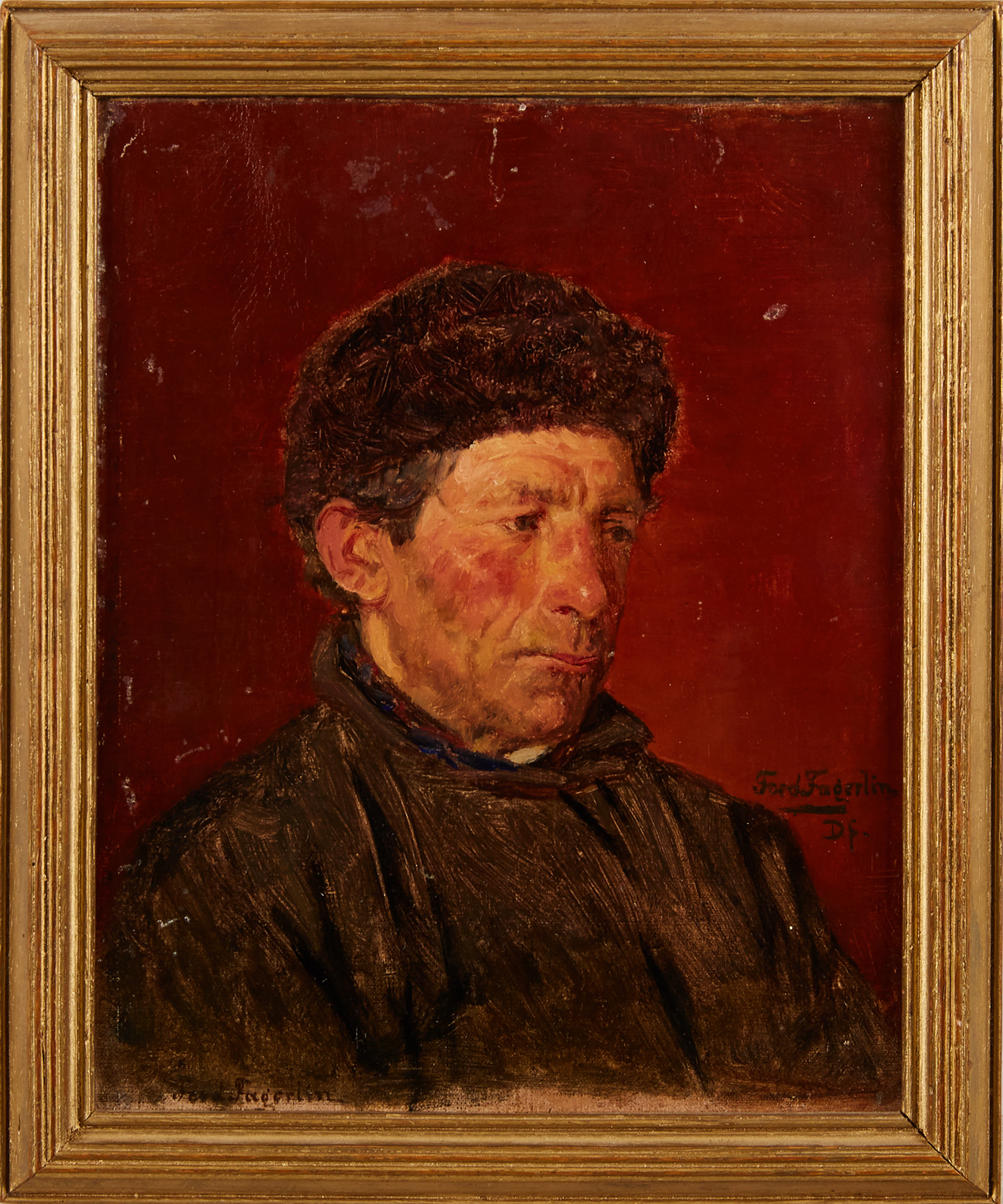 Ferdinand Fagerlin oljemålning
