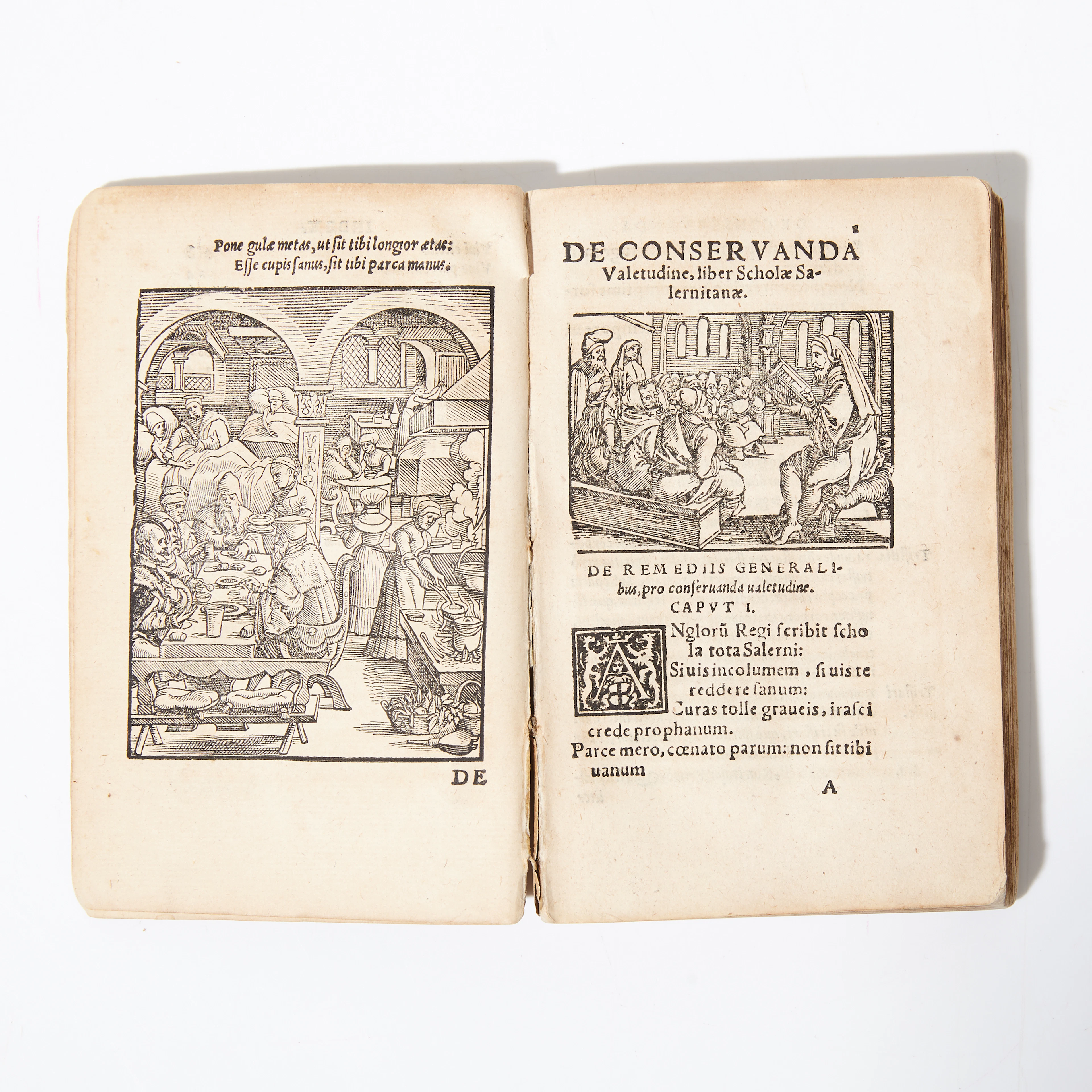 Schola Salernitana health prescriptions 1553