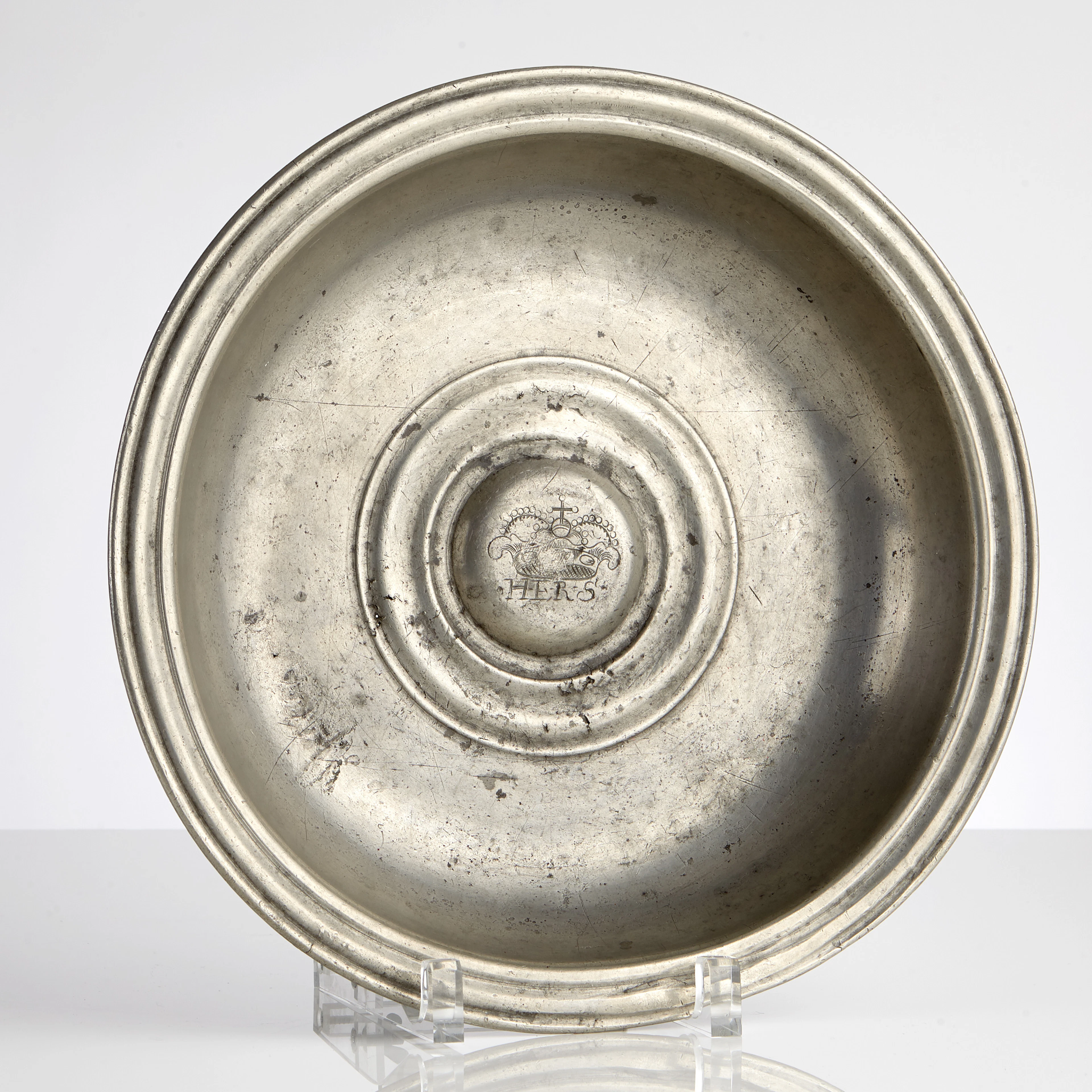Tvättfat från Gripsholmsservisen 1708