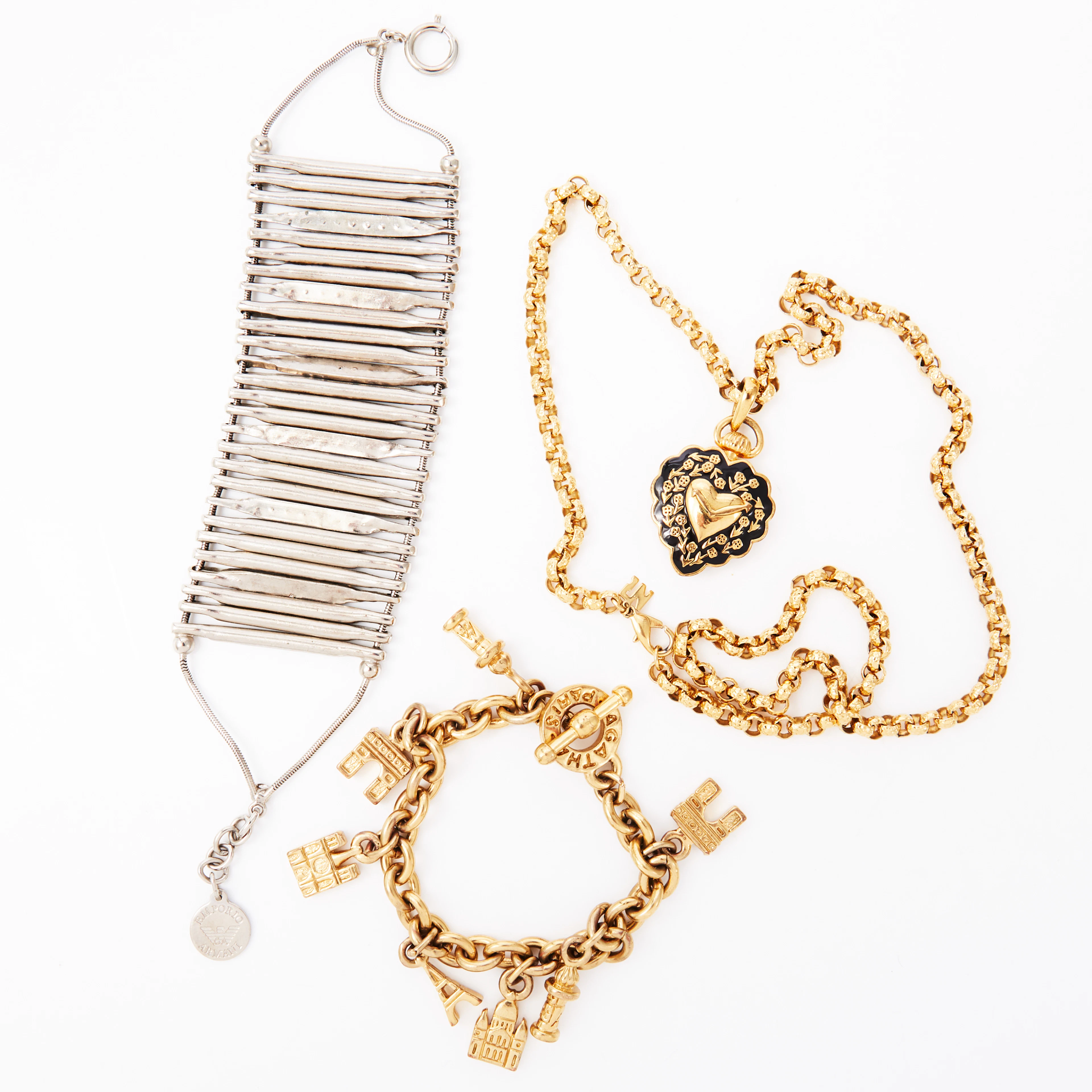 Nina Ricci halsband resp. armband 2 st. Armani
