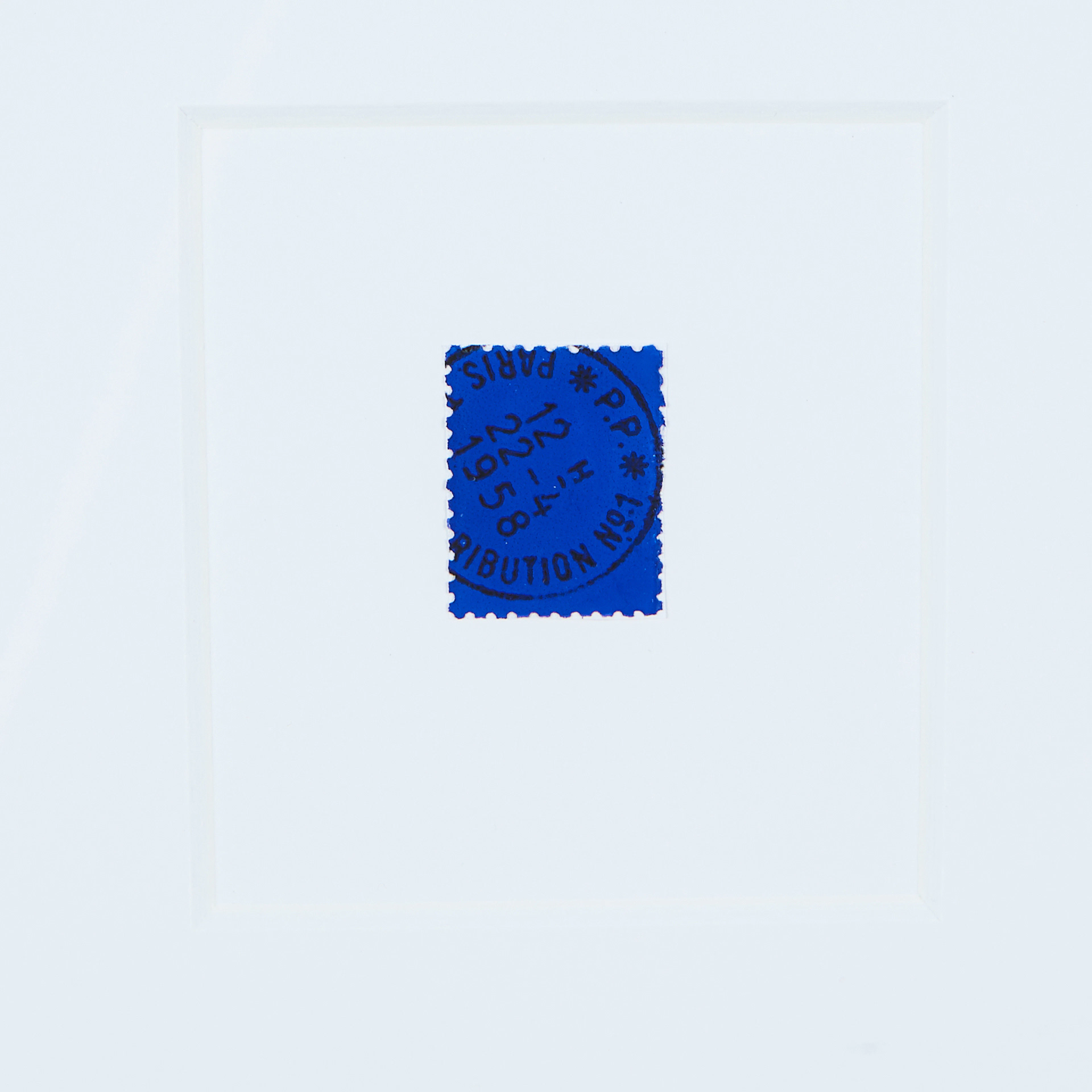 Yves Klein, Timbre monochrome IKB