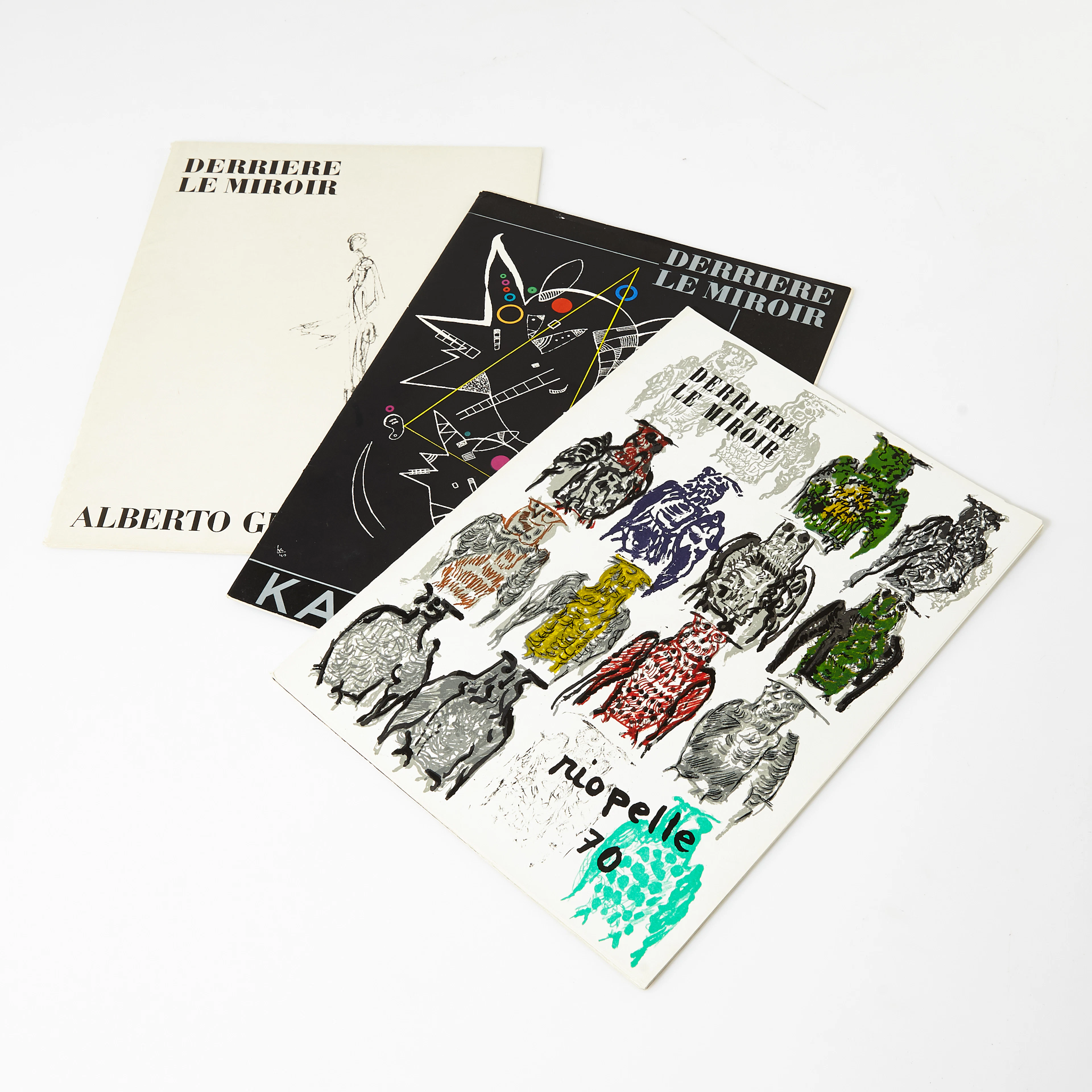 DLM: Giacometti Kandinsky Riopelle 3 vol.