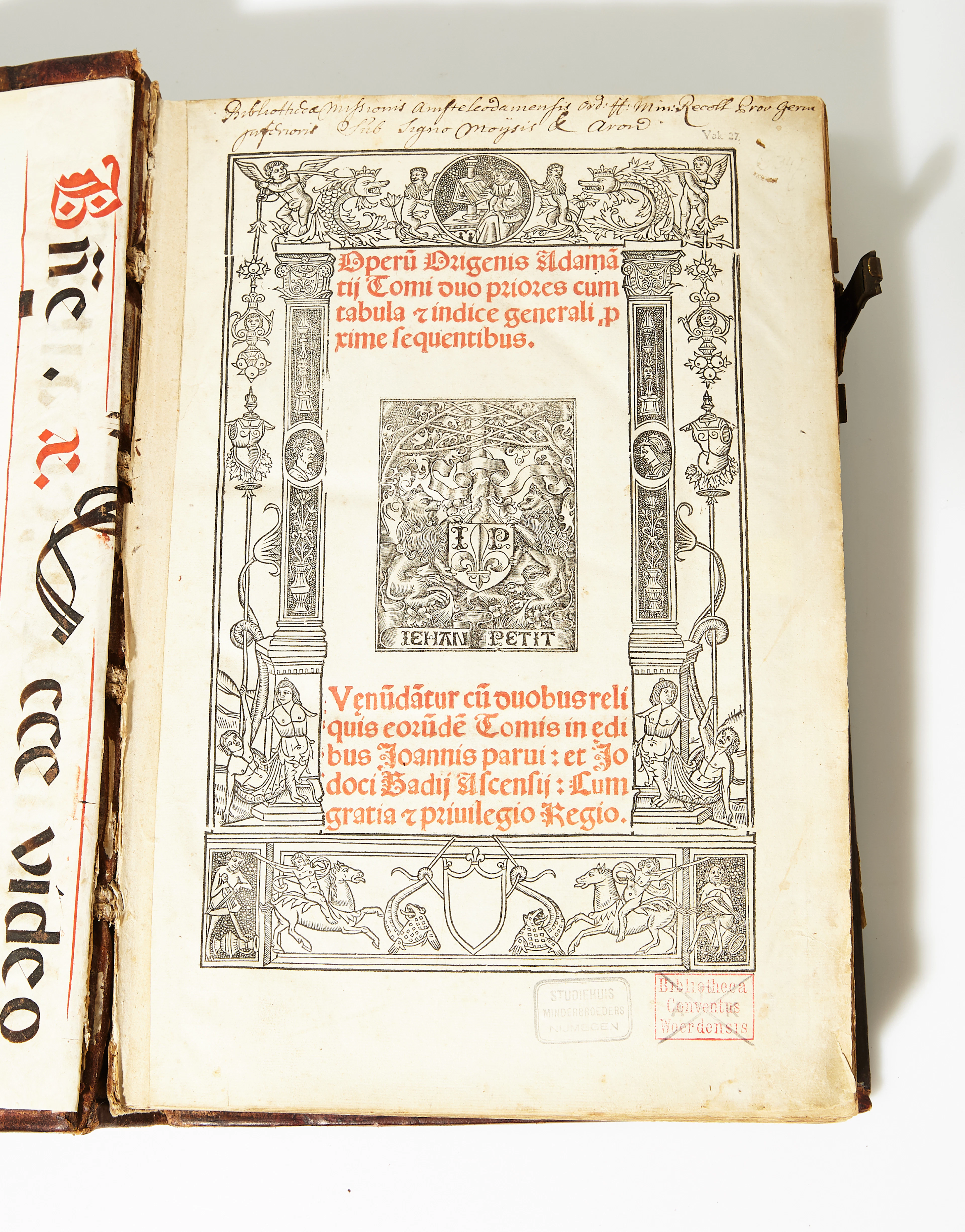 Origenes Adamantius Opera I-II 1512