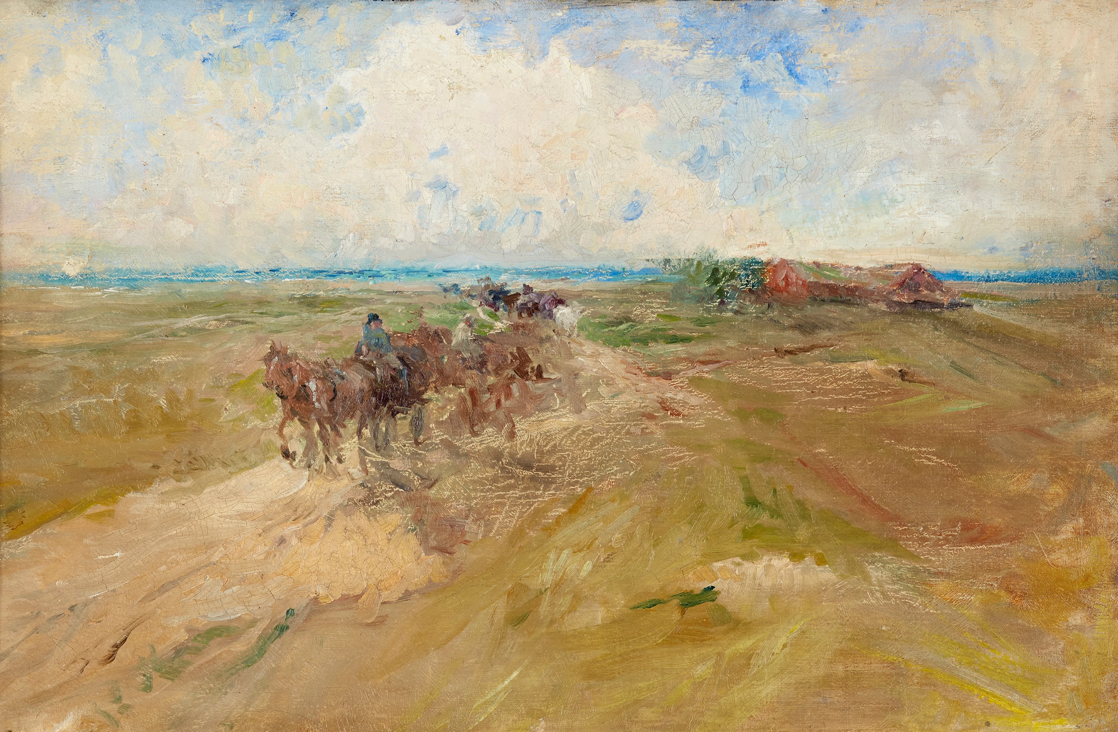 NIls Kreuger, En karavan av ryttare
