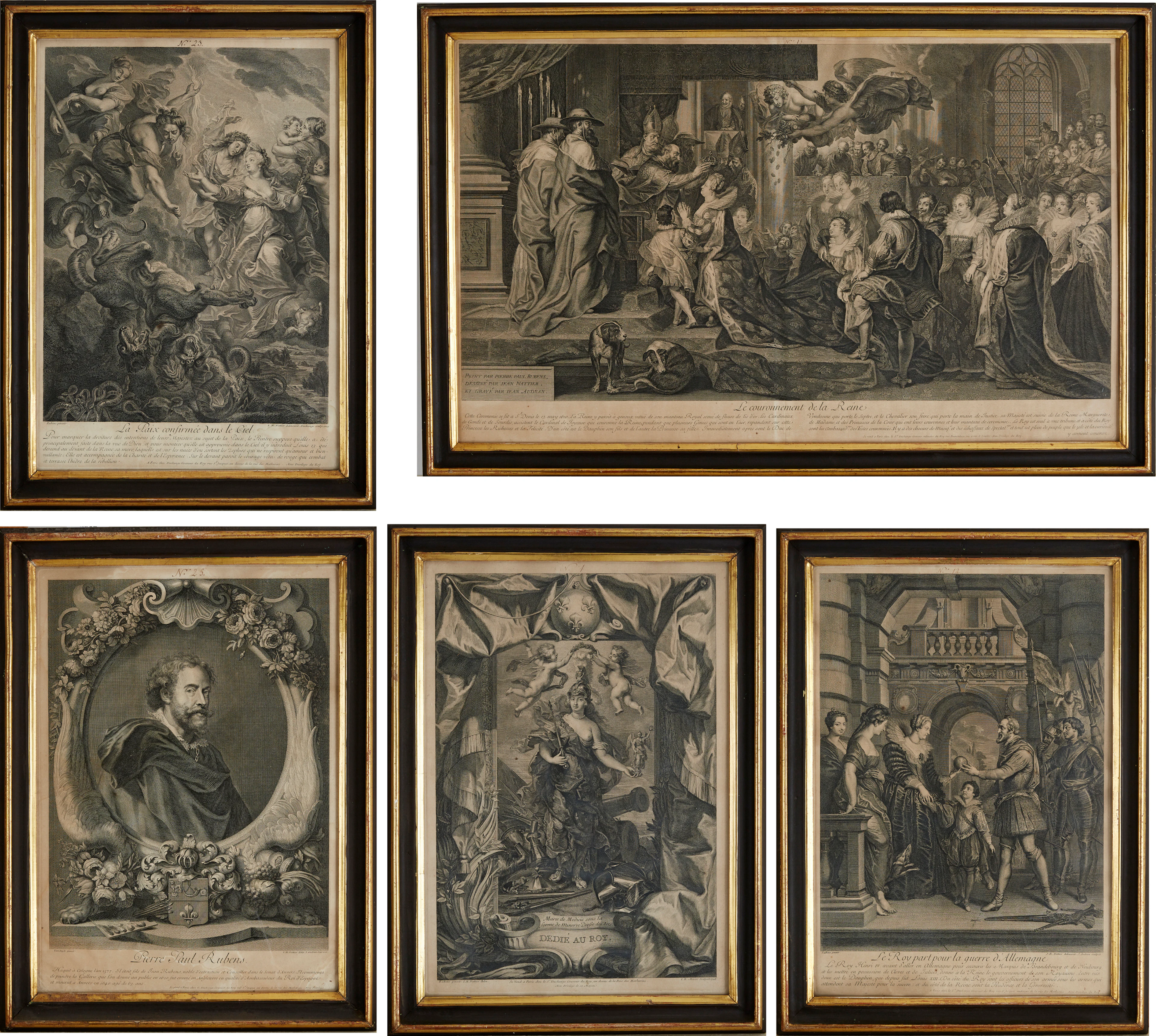 Ur Rubens Medici-svit utgiven 1710