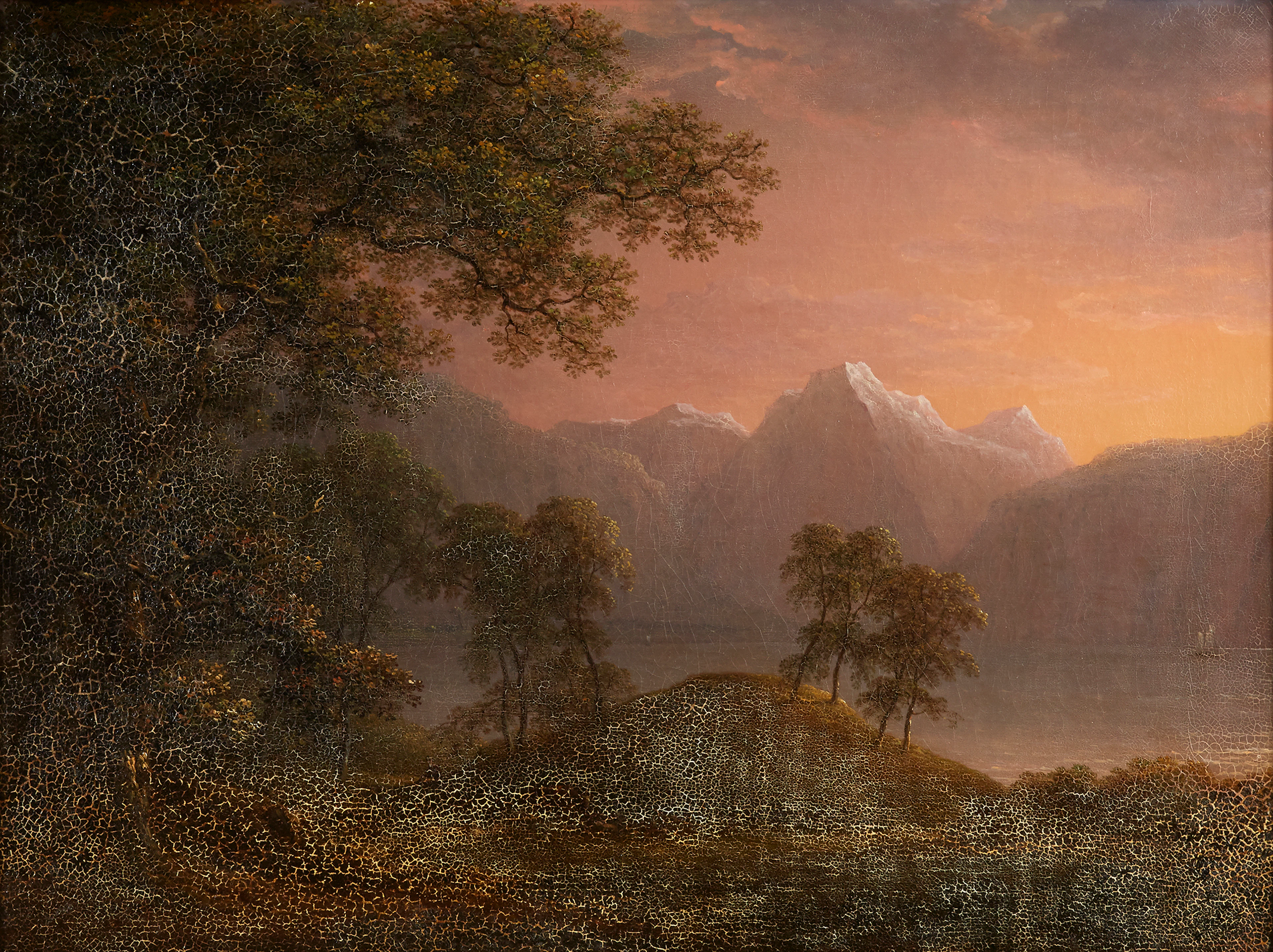 Carl Johan Fahlcrantz oljemålning