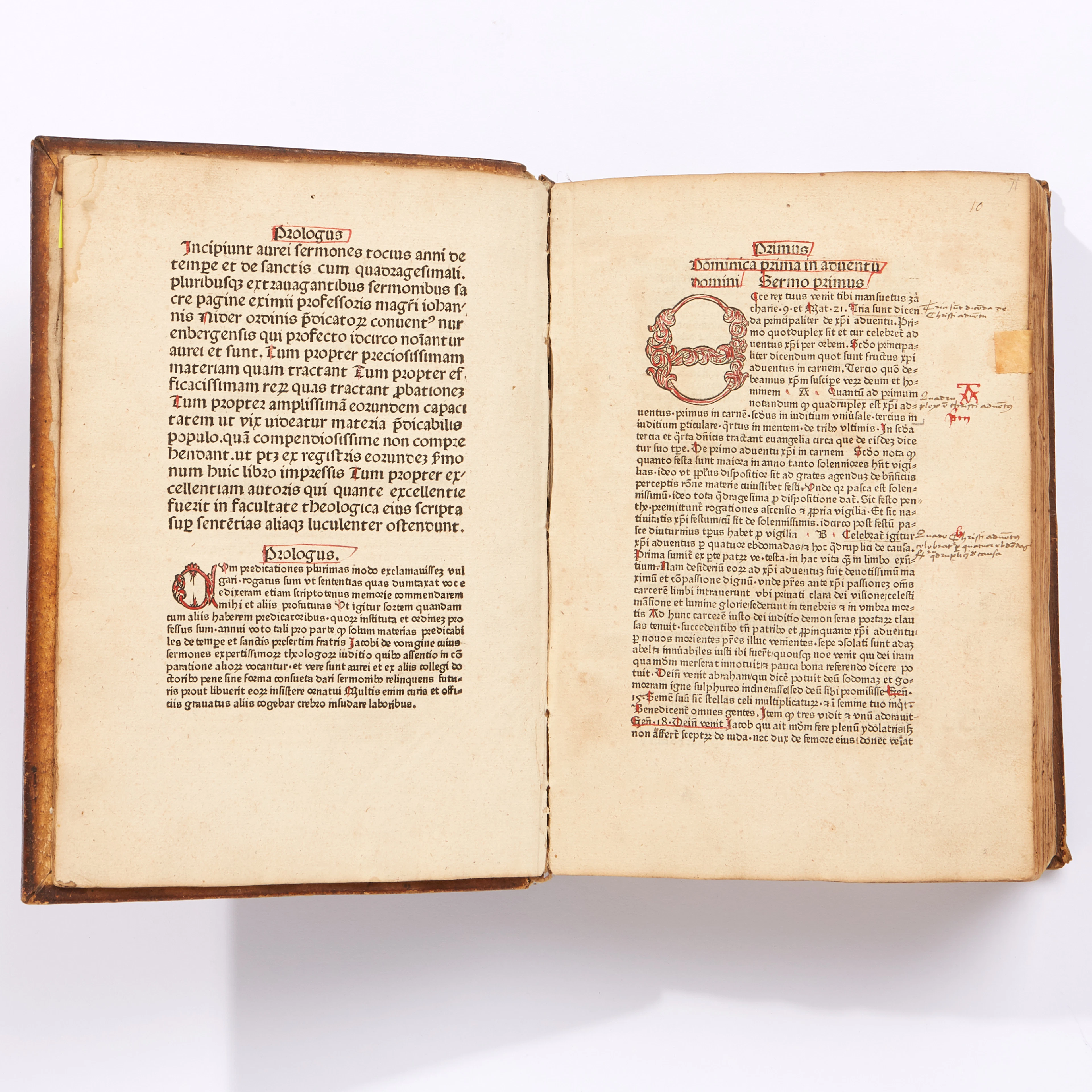 Nider's Sermones Ulm 1480