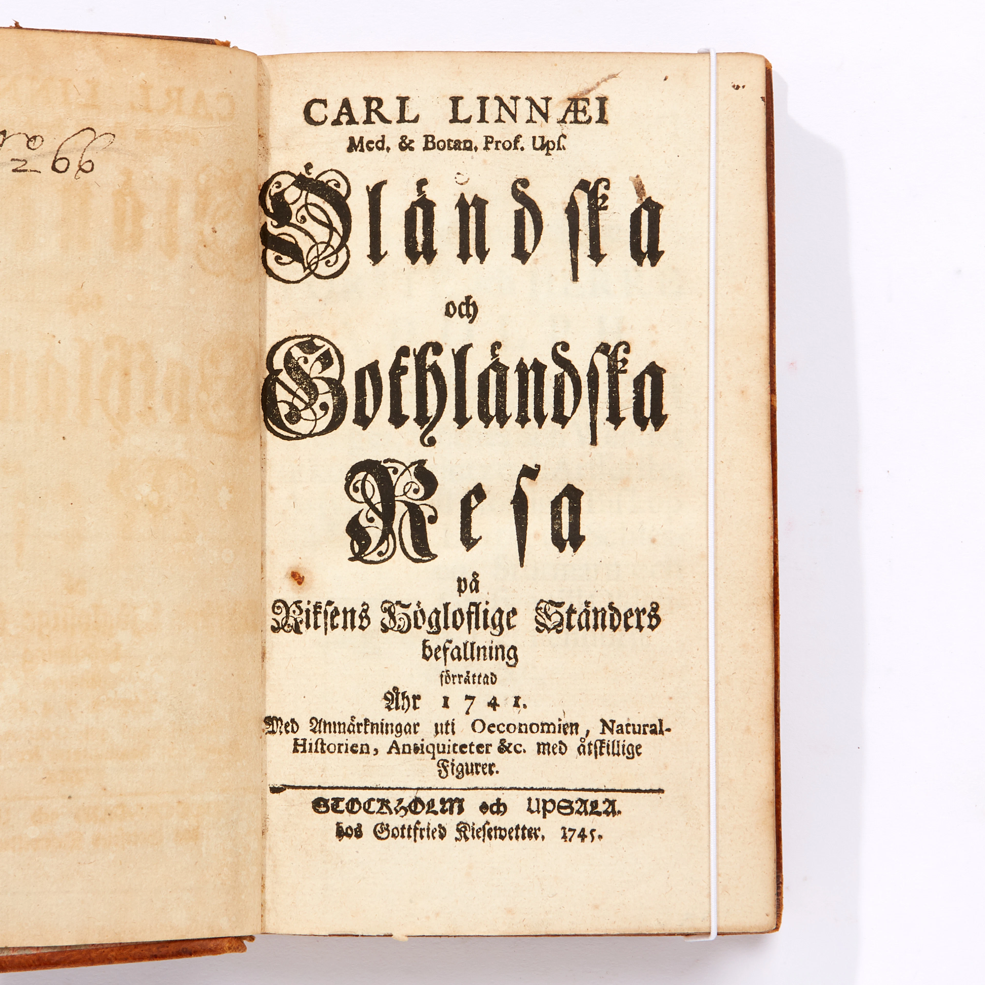 Linnés Öländska och Gothländska resa 1745