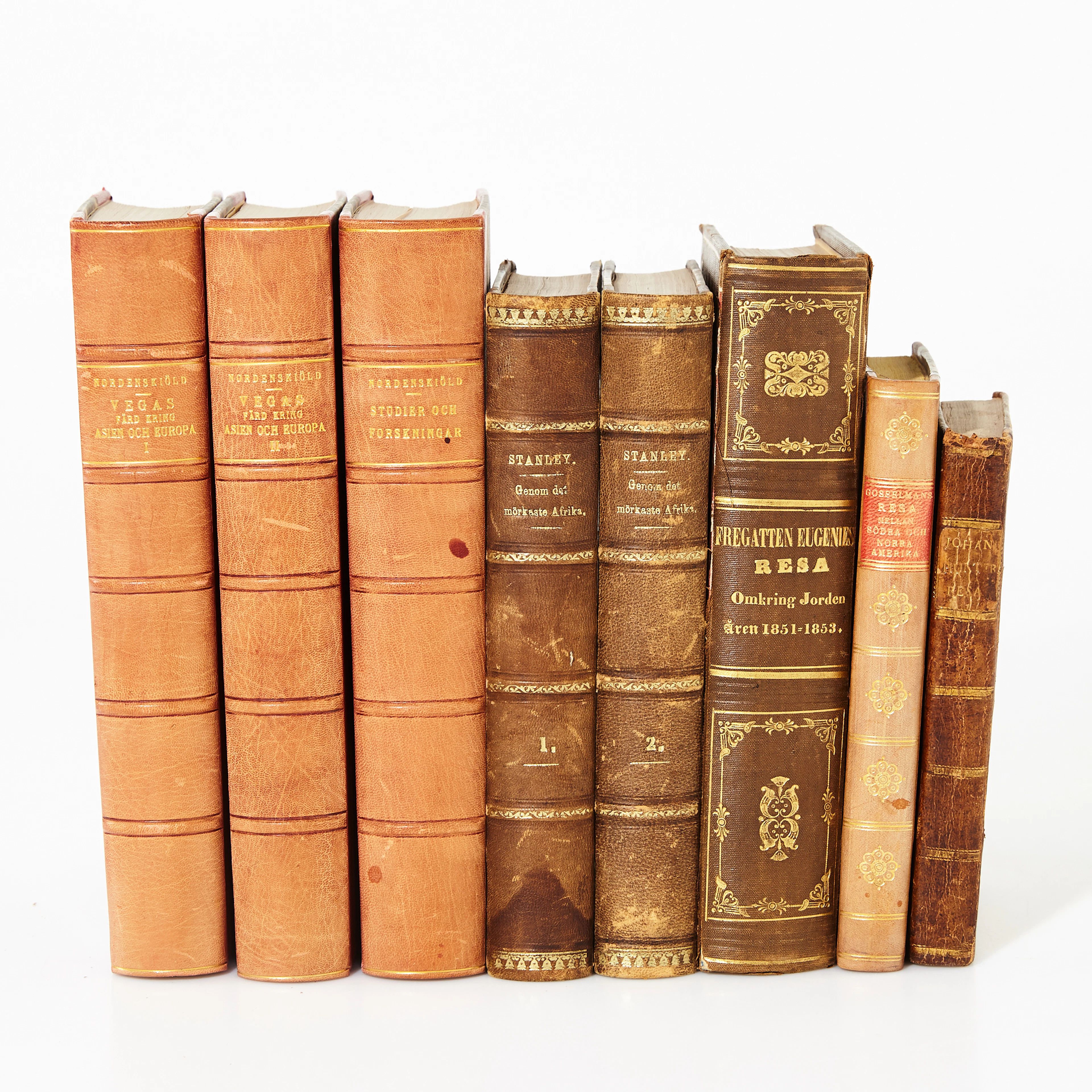 Äldre resor, 8 vol.