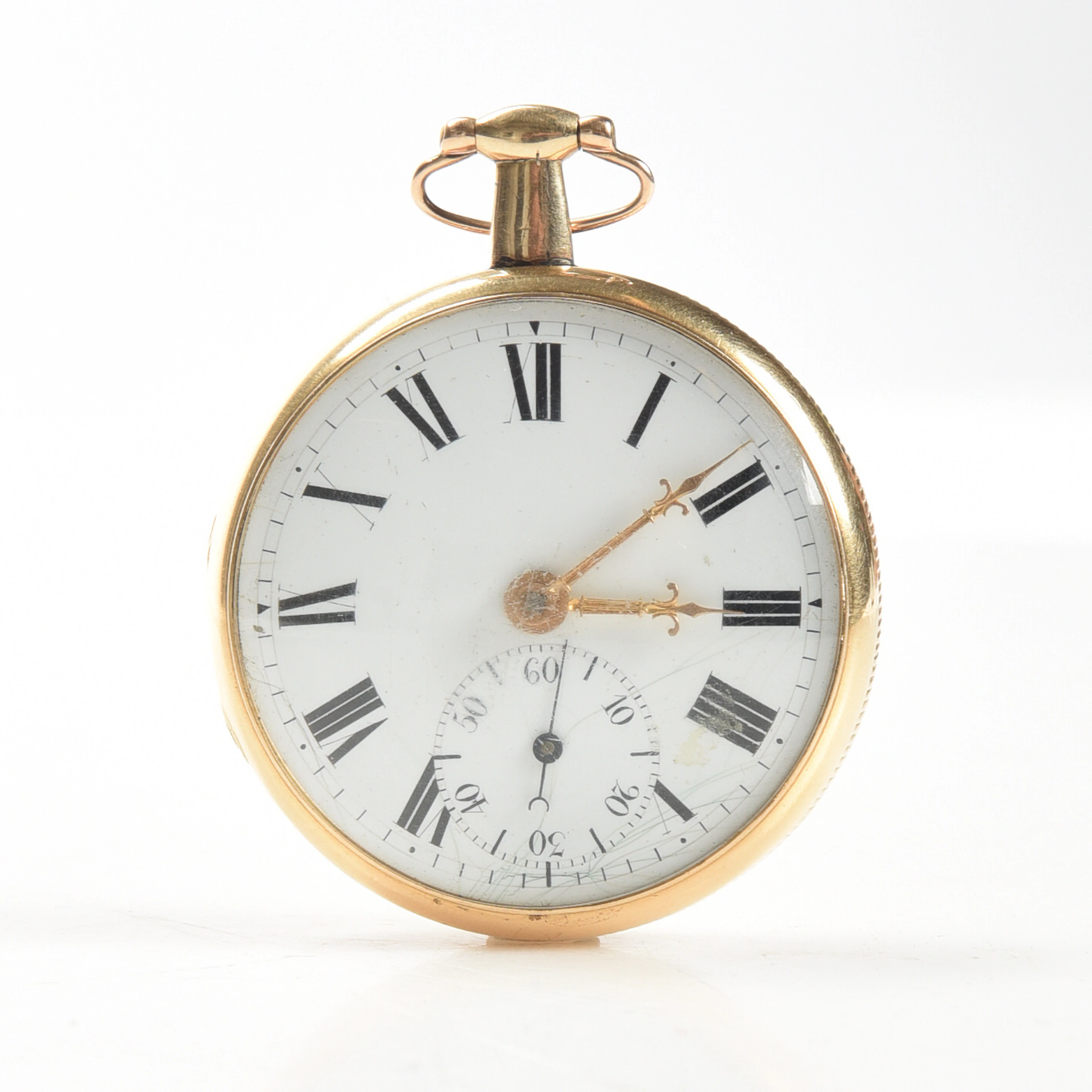 Chris Sharp Dublin fickur 18 k guld 1800-tal