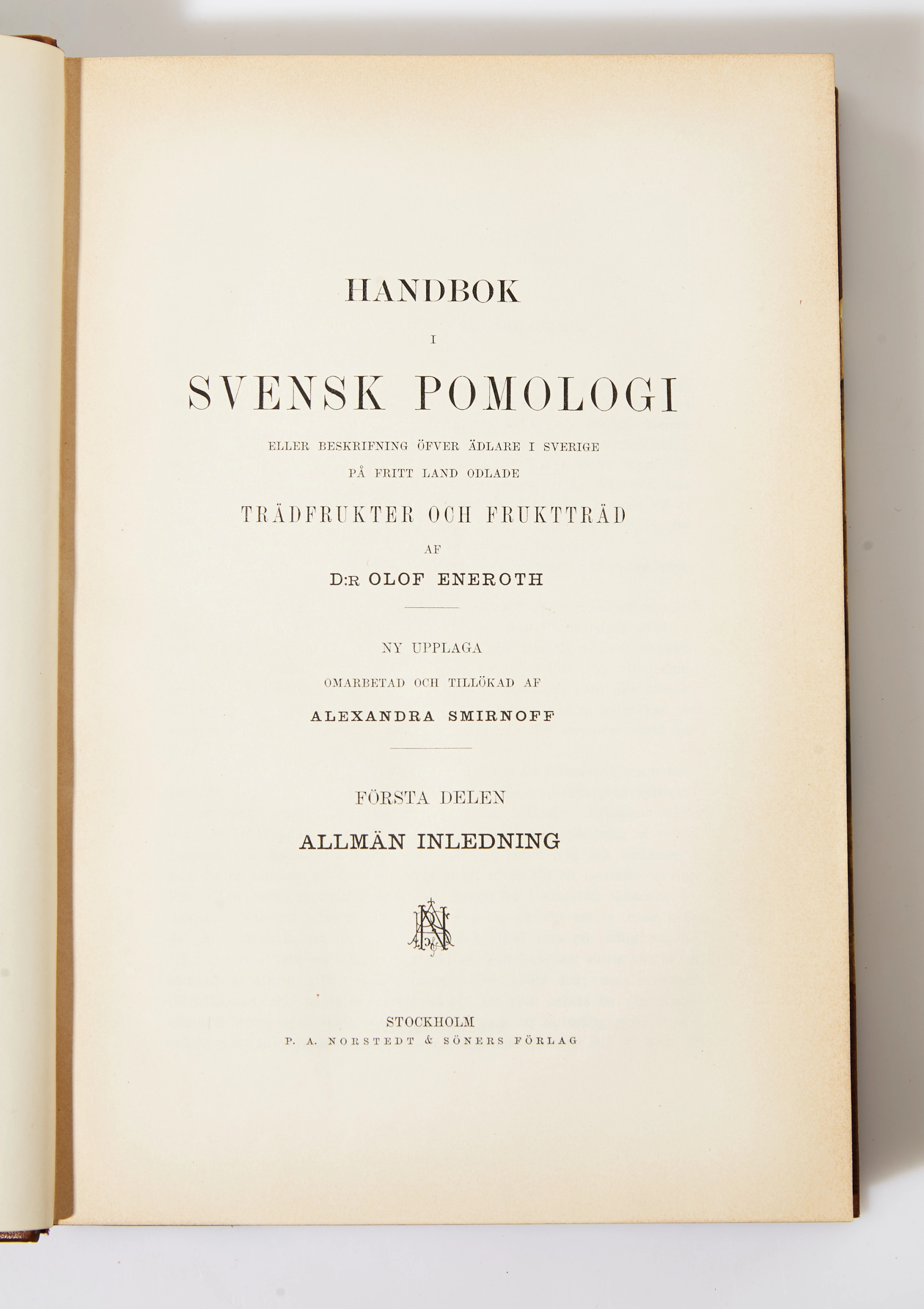 Frukt och fruktodling, 3 vol.