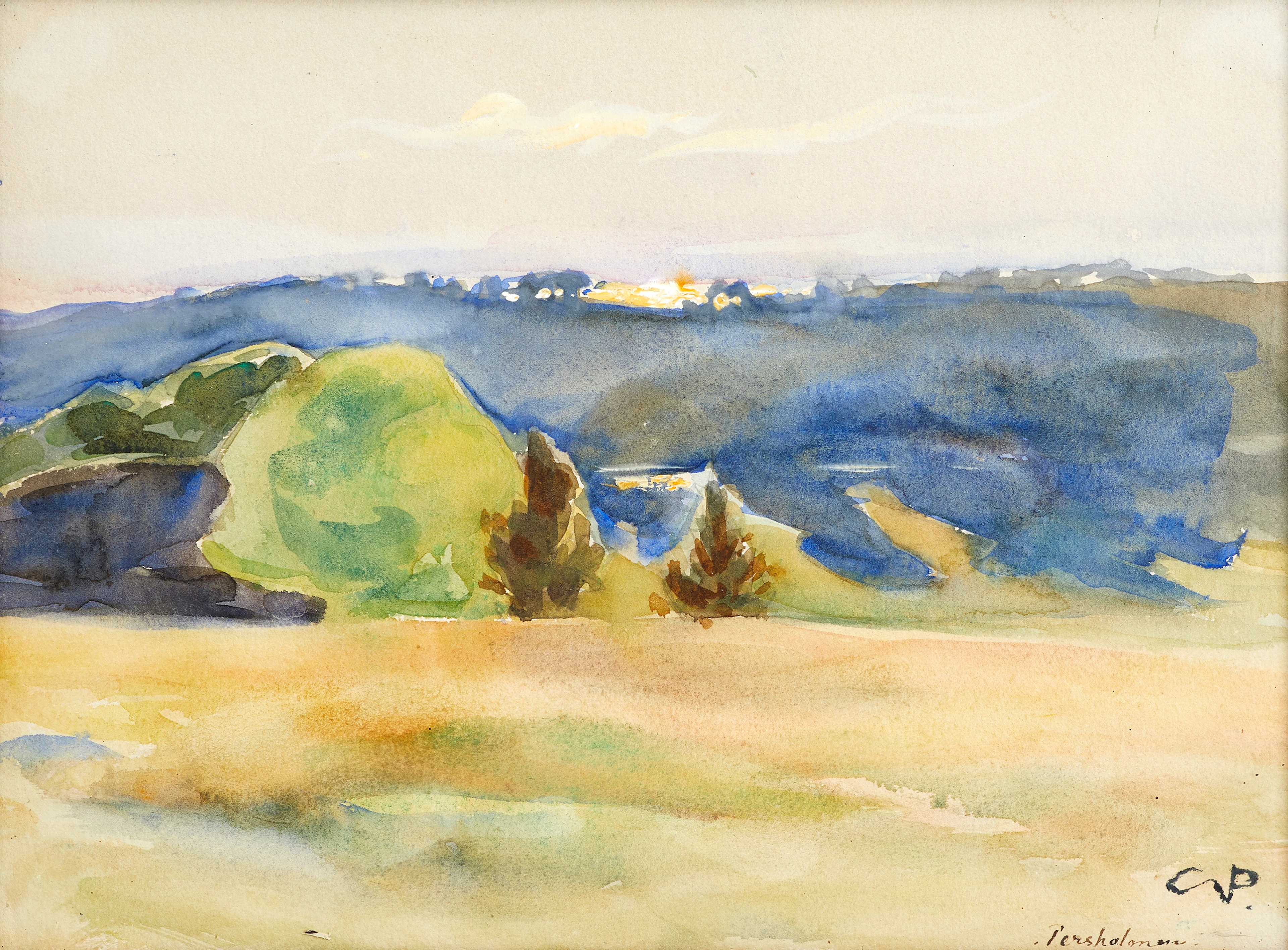 Georg Pauli, Solnedgång