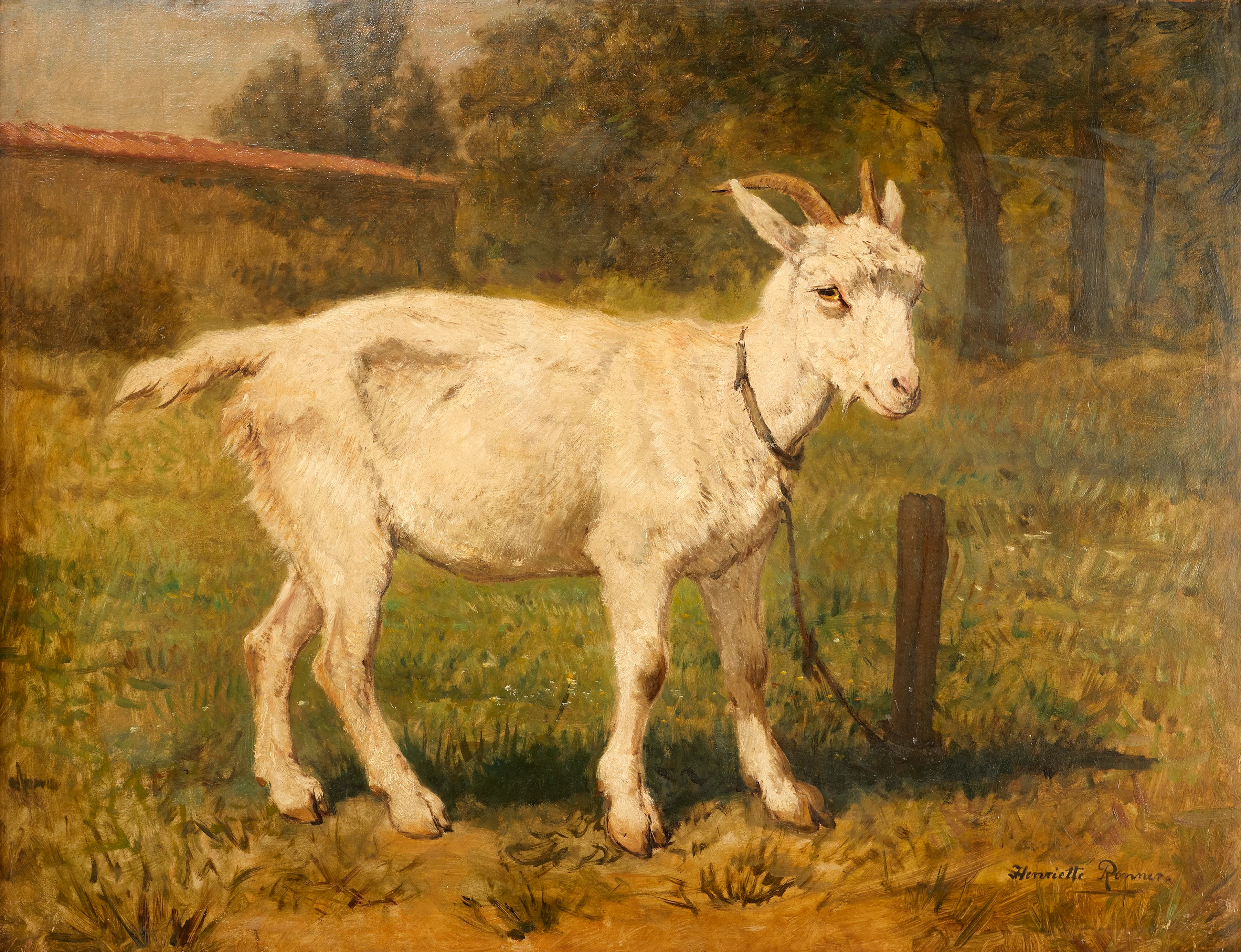 Henriëtte Ronner-Knip, oljemålning