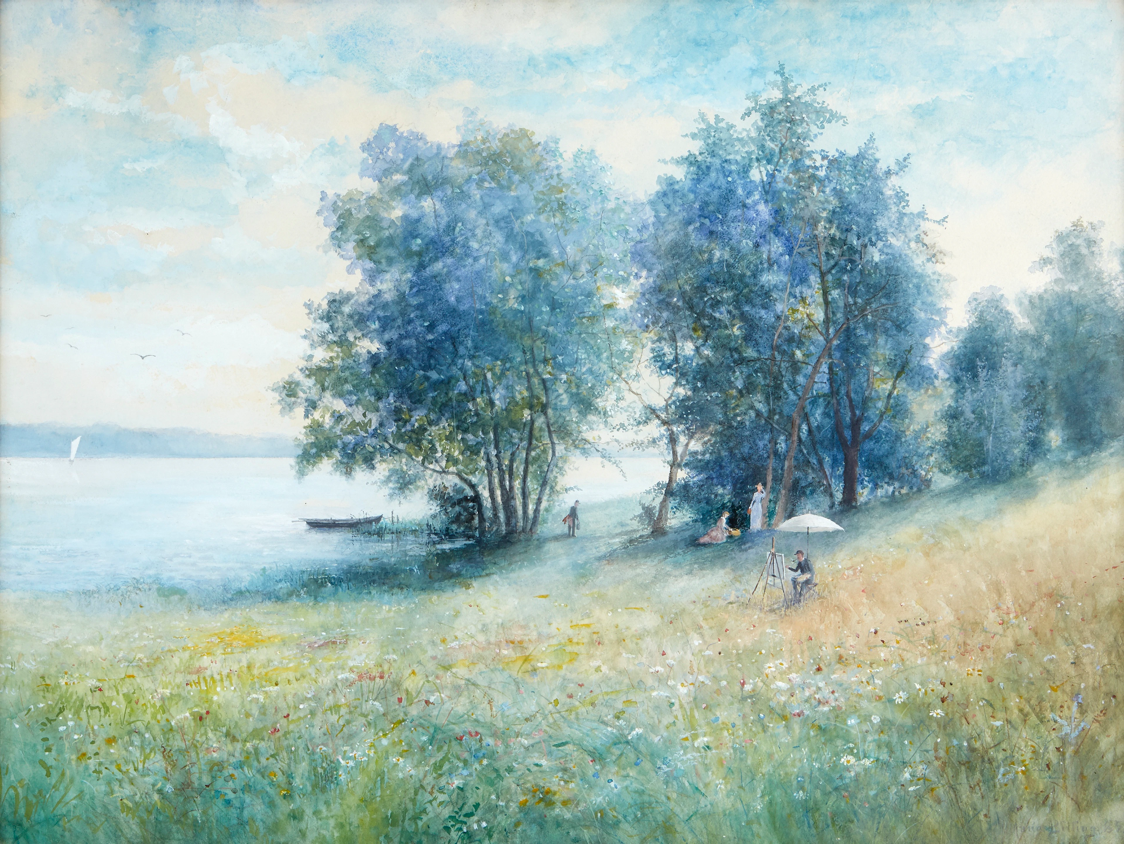 Anna Billing akvarell