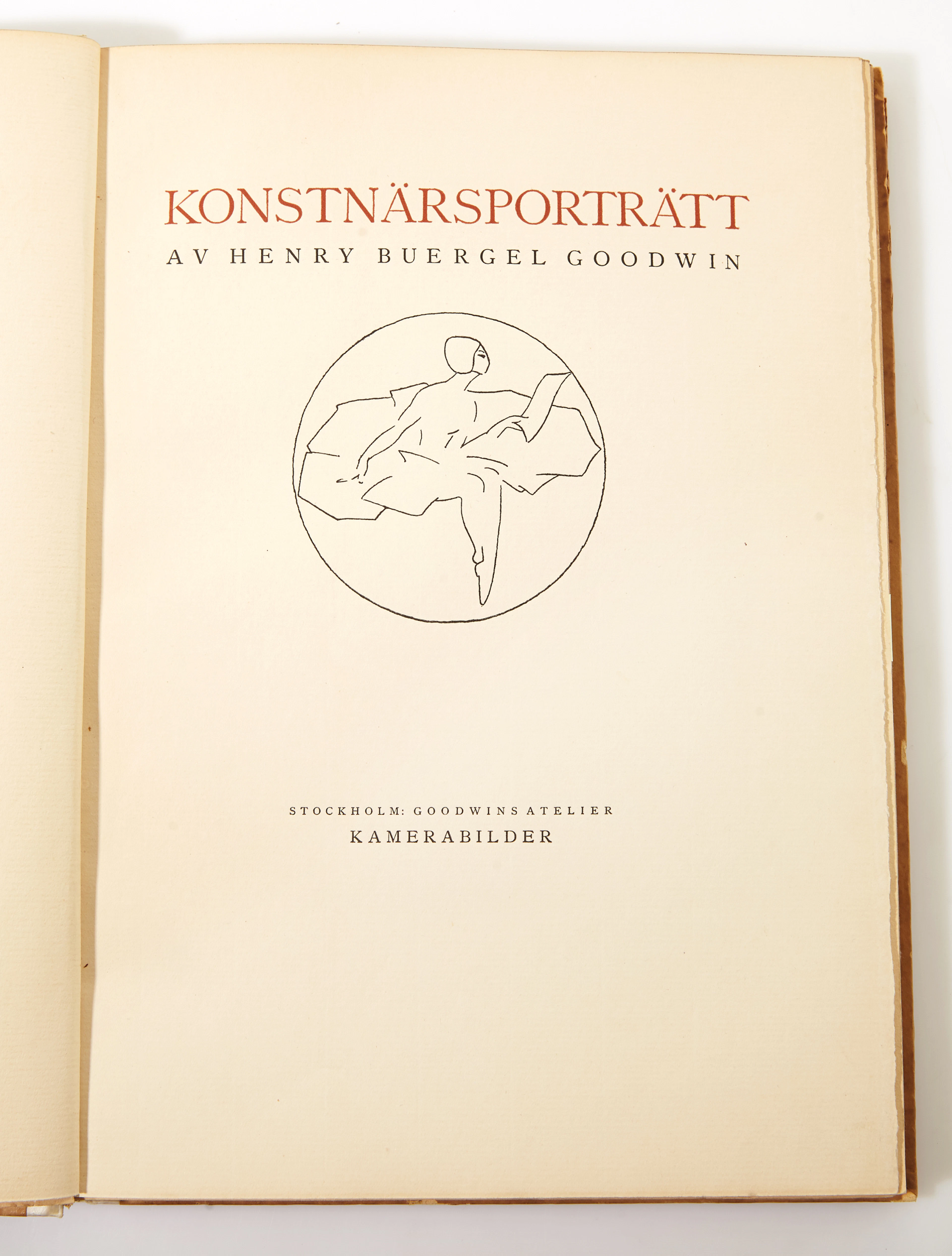 Goodwin's photographic portrats of artists