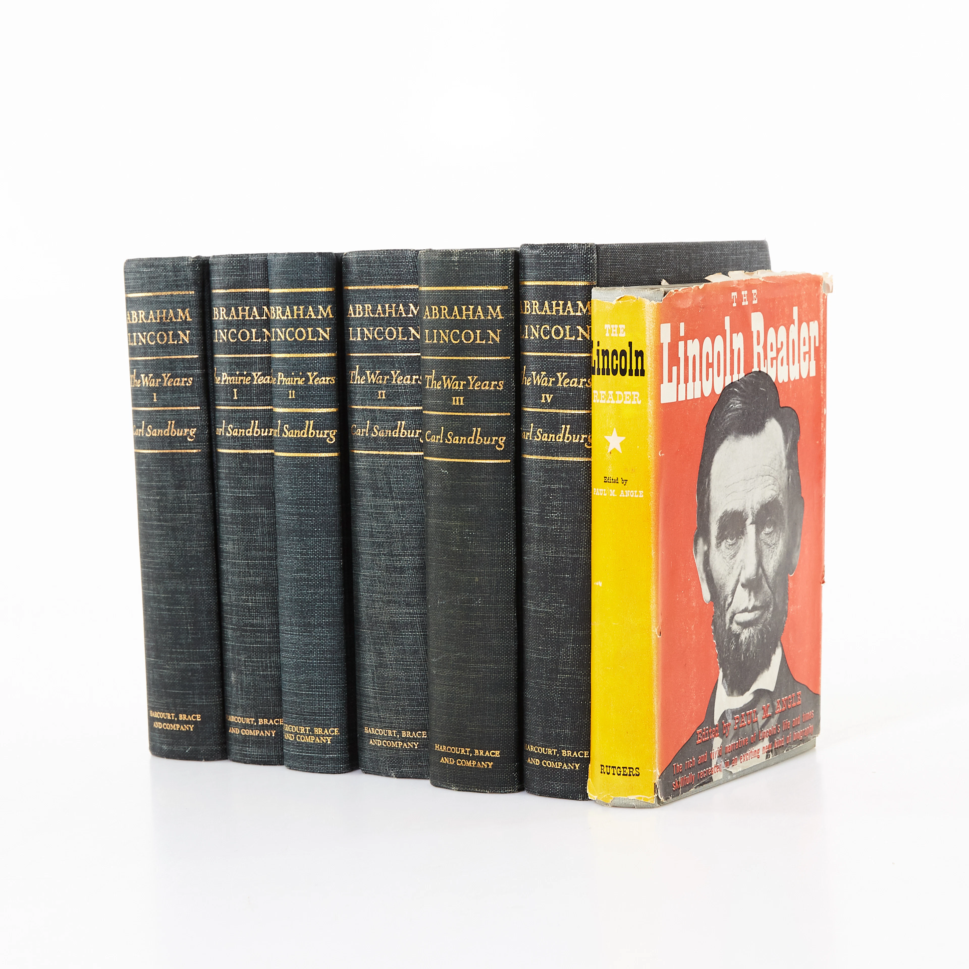 Sandburg on Lincoln, 7 vol.
