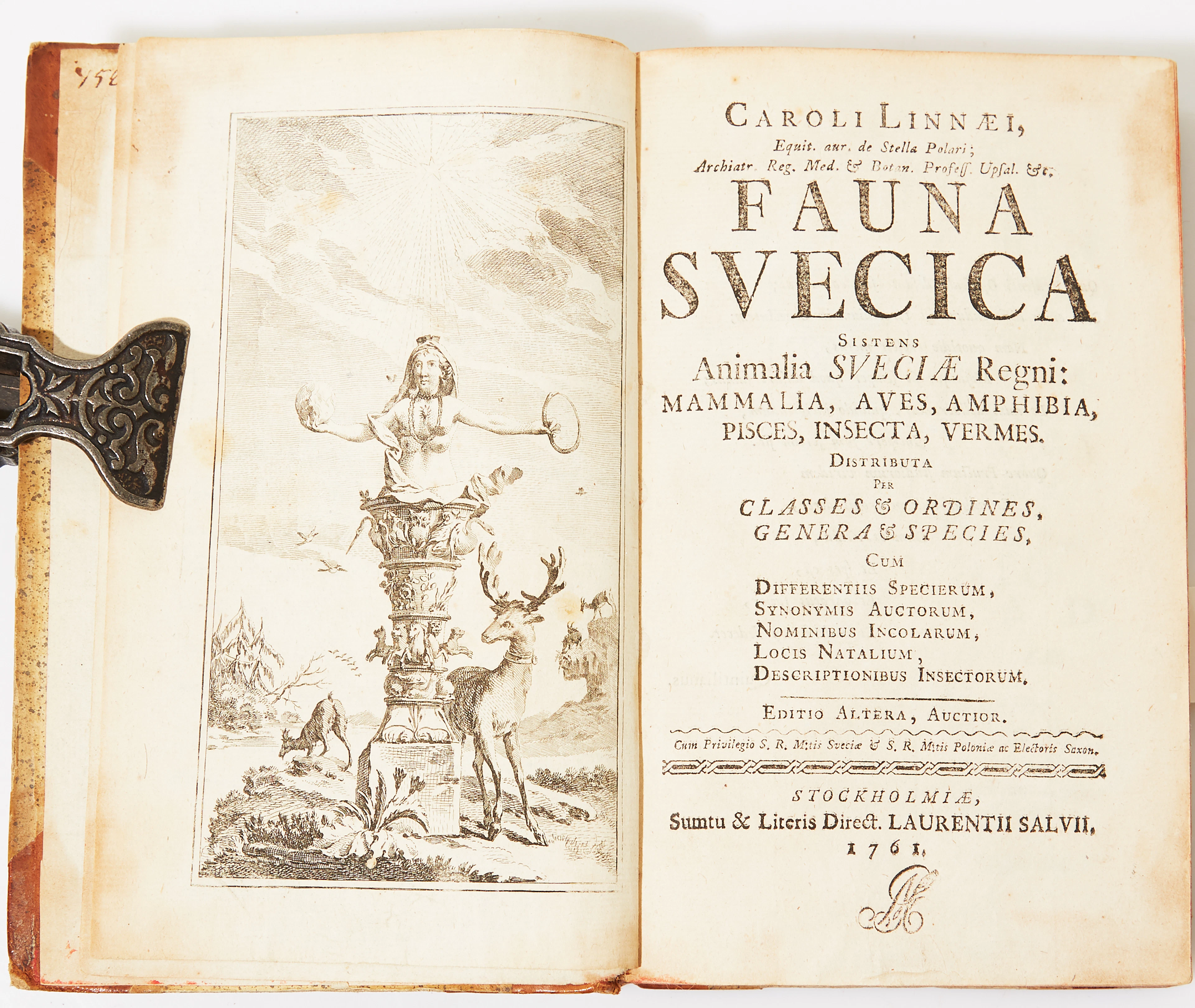 Linneaeus's Fauna Svecica 1761
