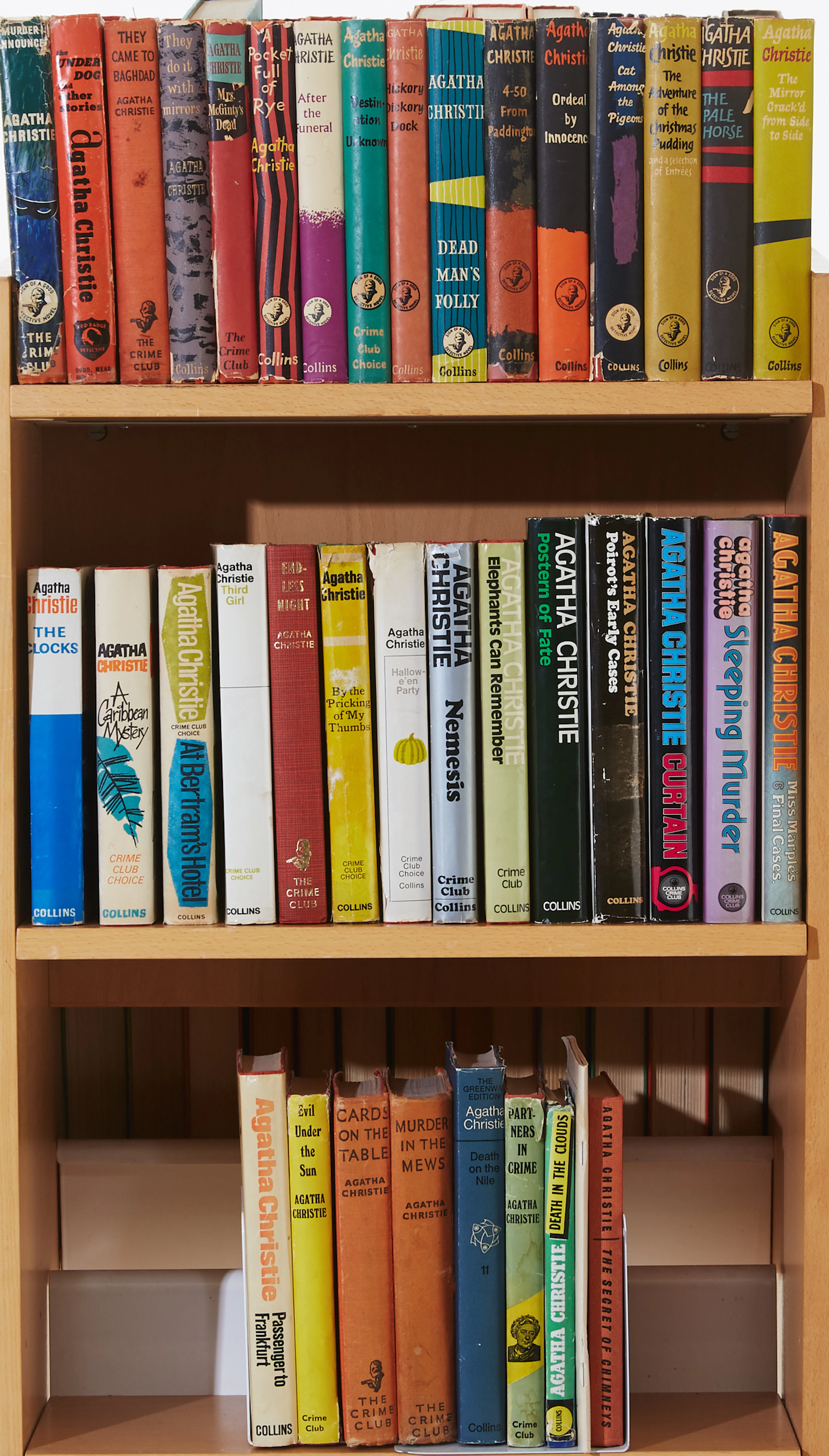 Agatha Christie 50's-70's editions, 39 vol.