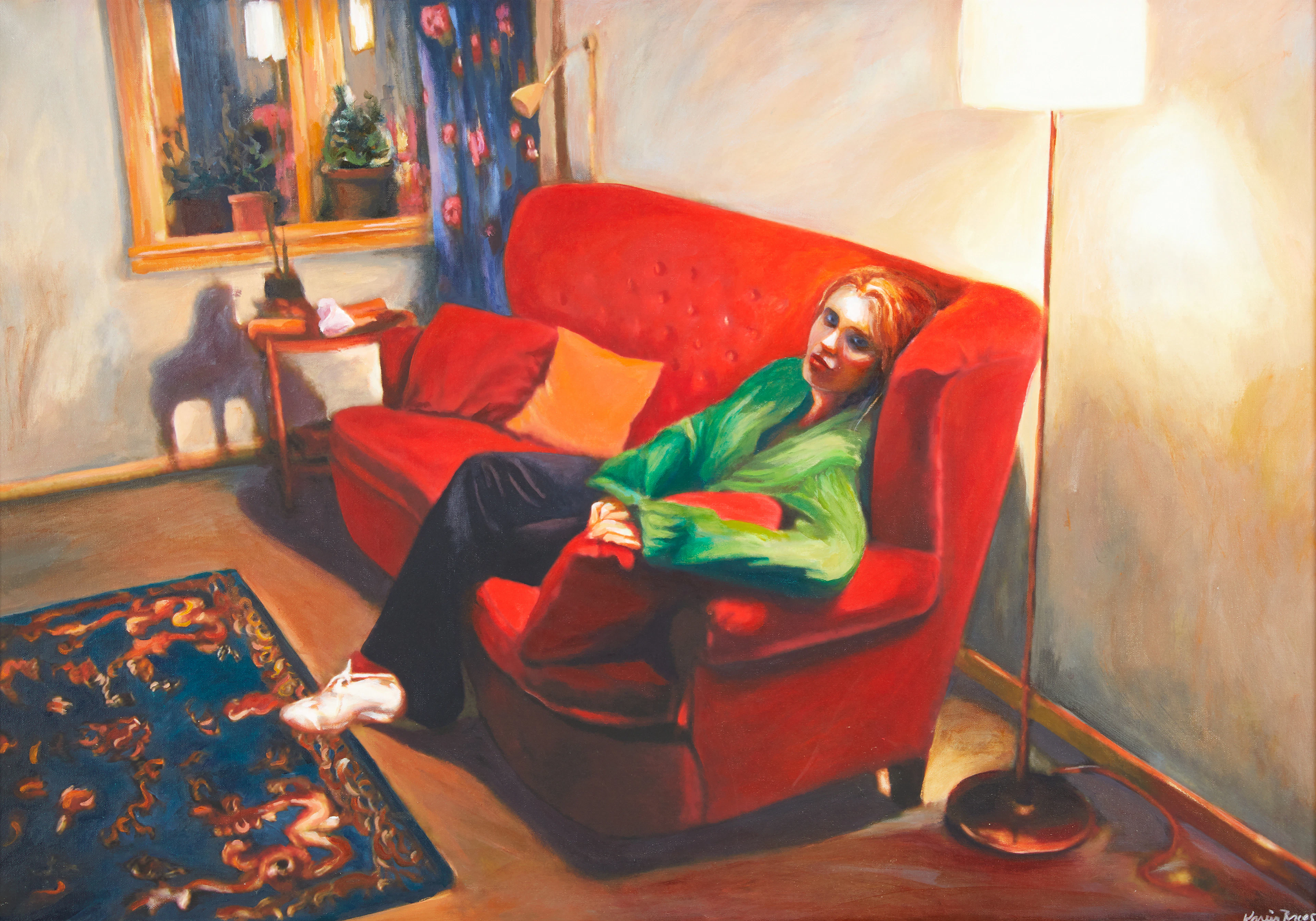 Karin Broos, Den röda soffan