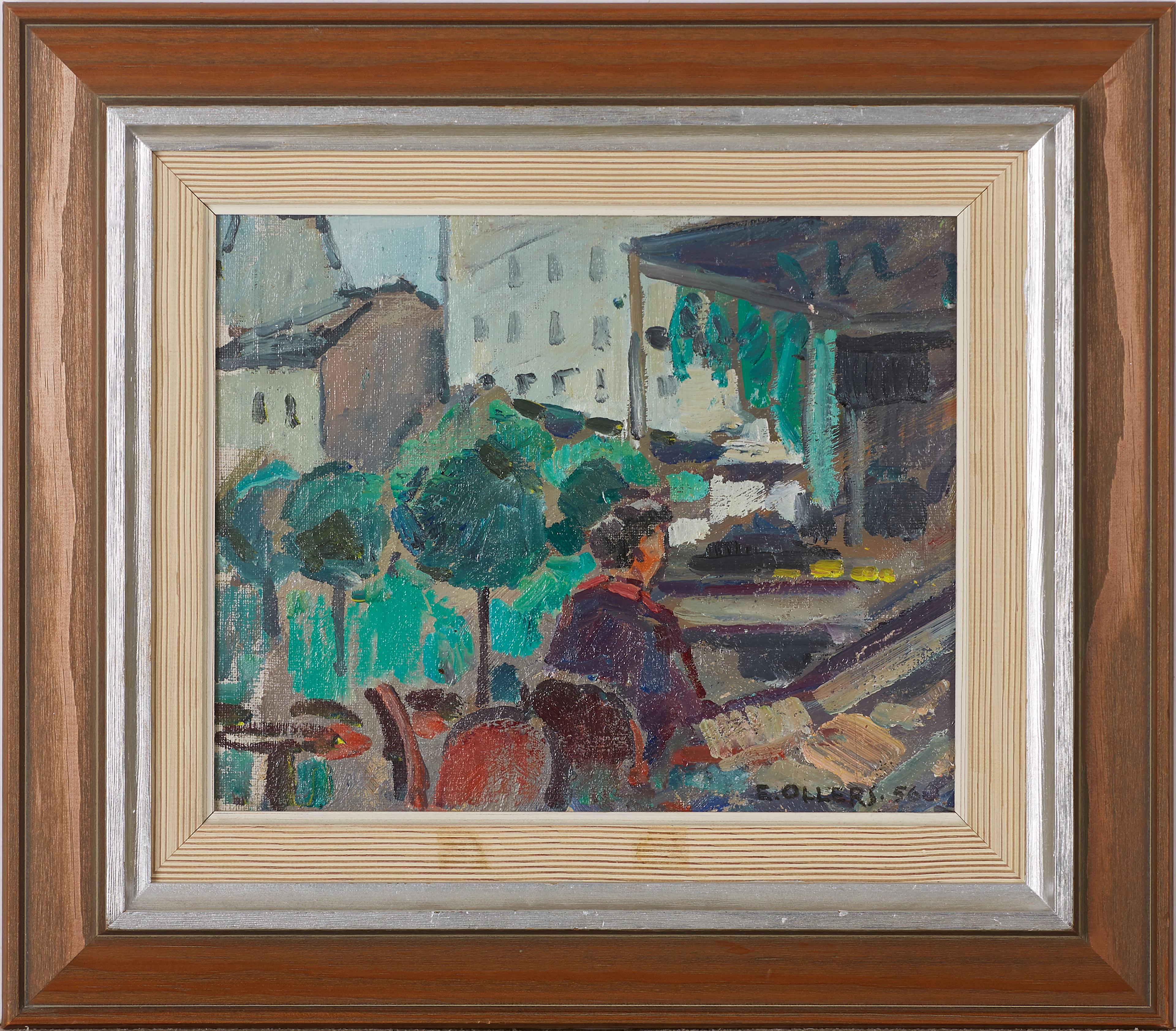 Edvin Ollers olja 1956