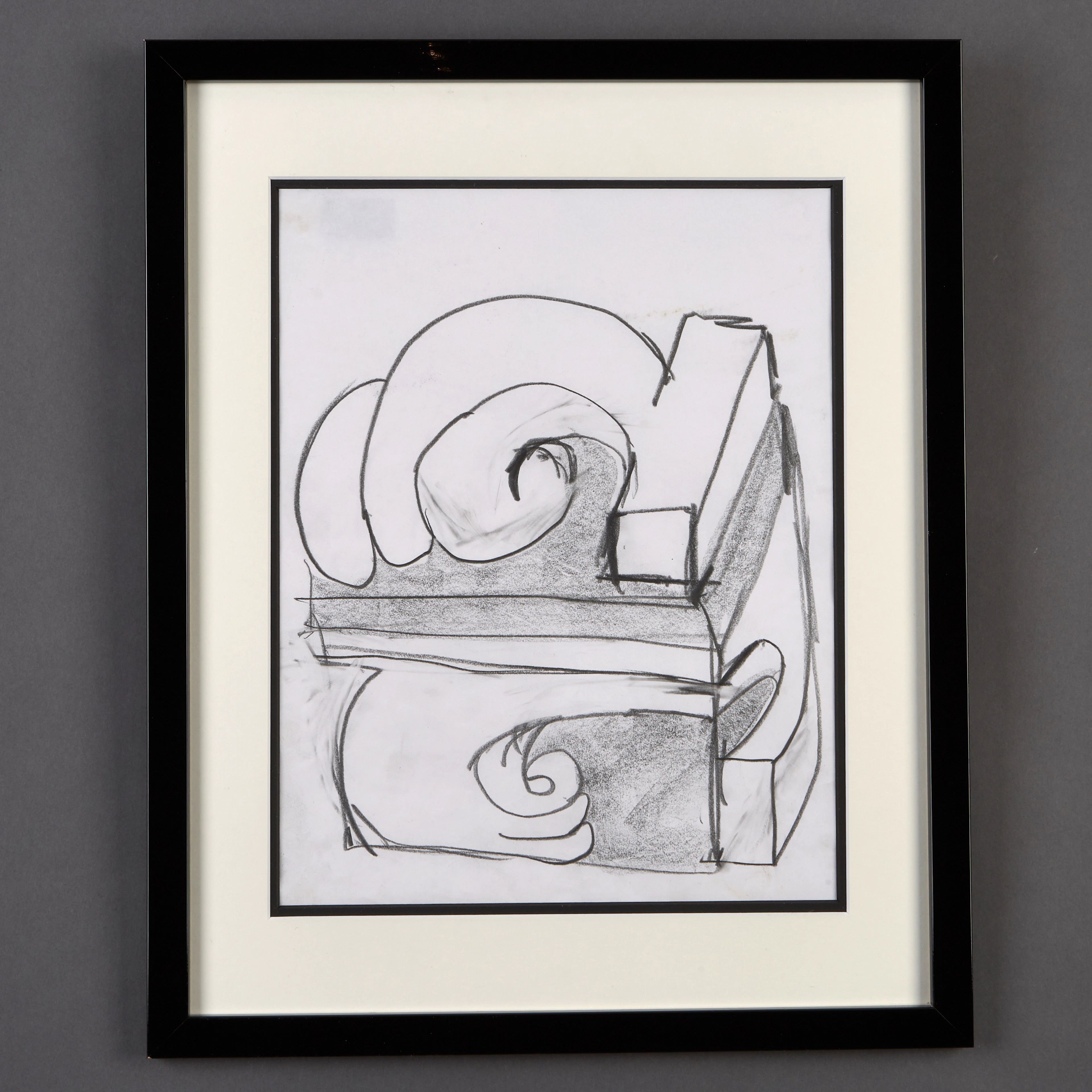 TORSTEN ANDERSSON: Skulptur (teckning)