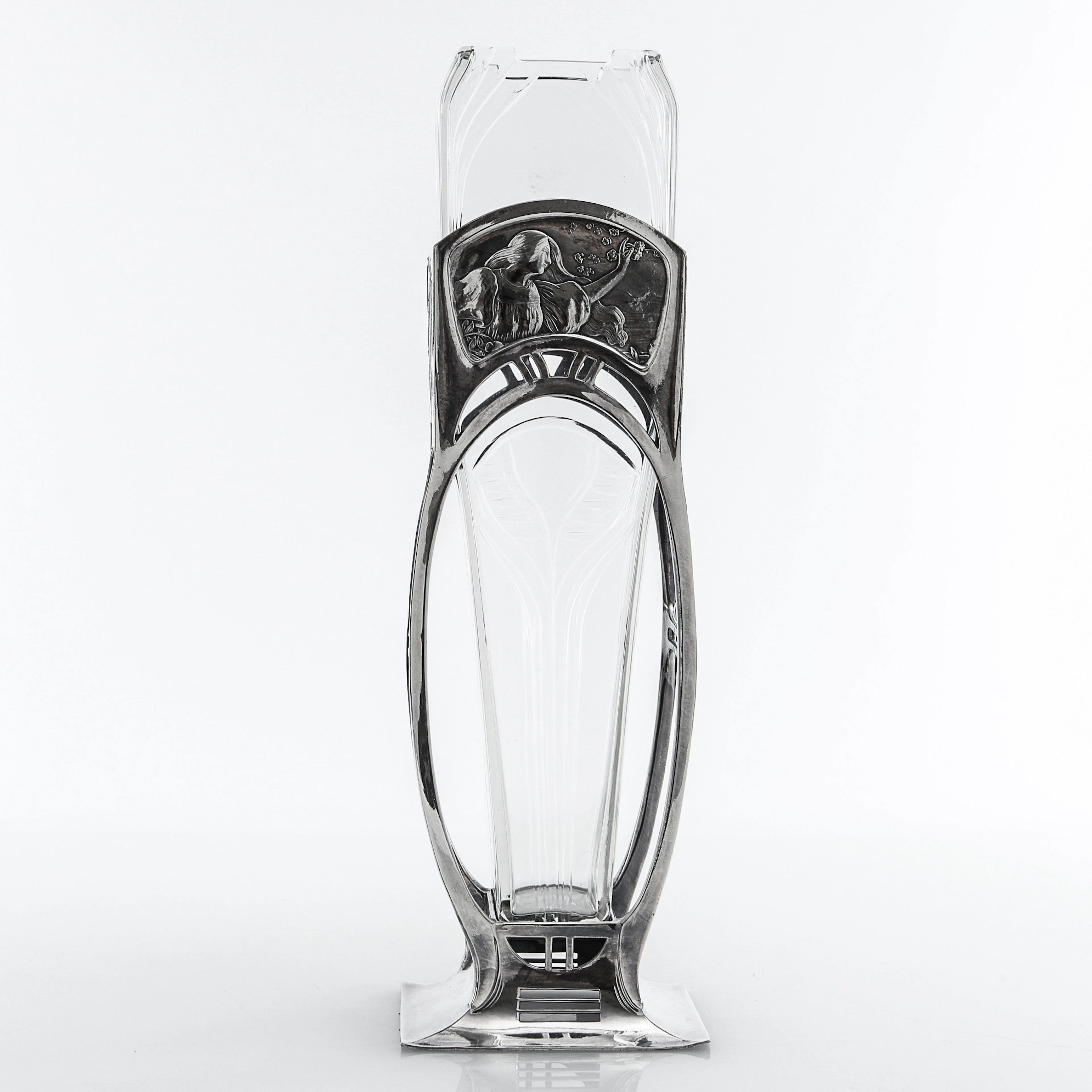 Edition Argent WMF Vas Art Noveau nysilver