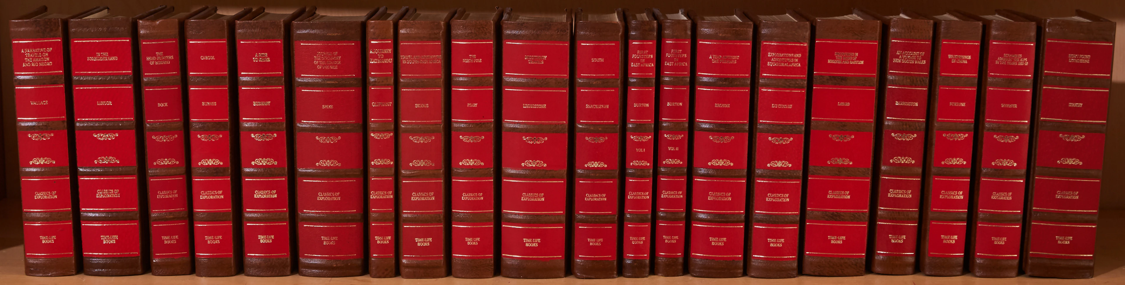 Facsimile editions of Classics of Exploration.
