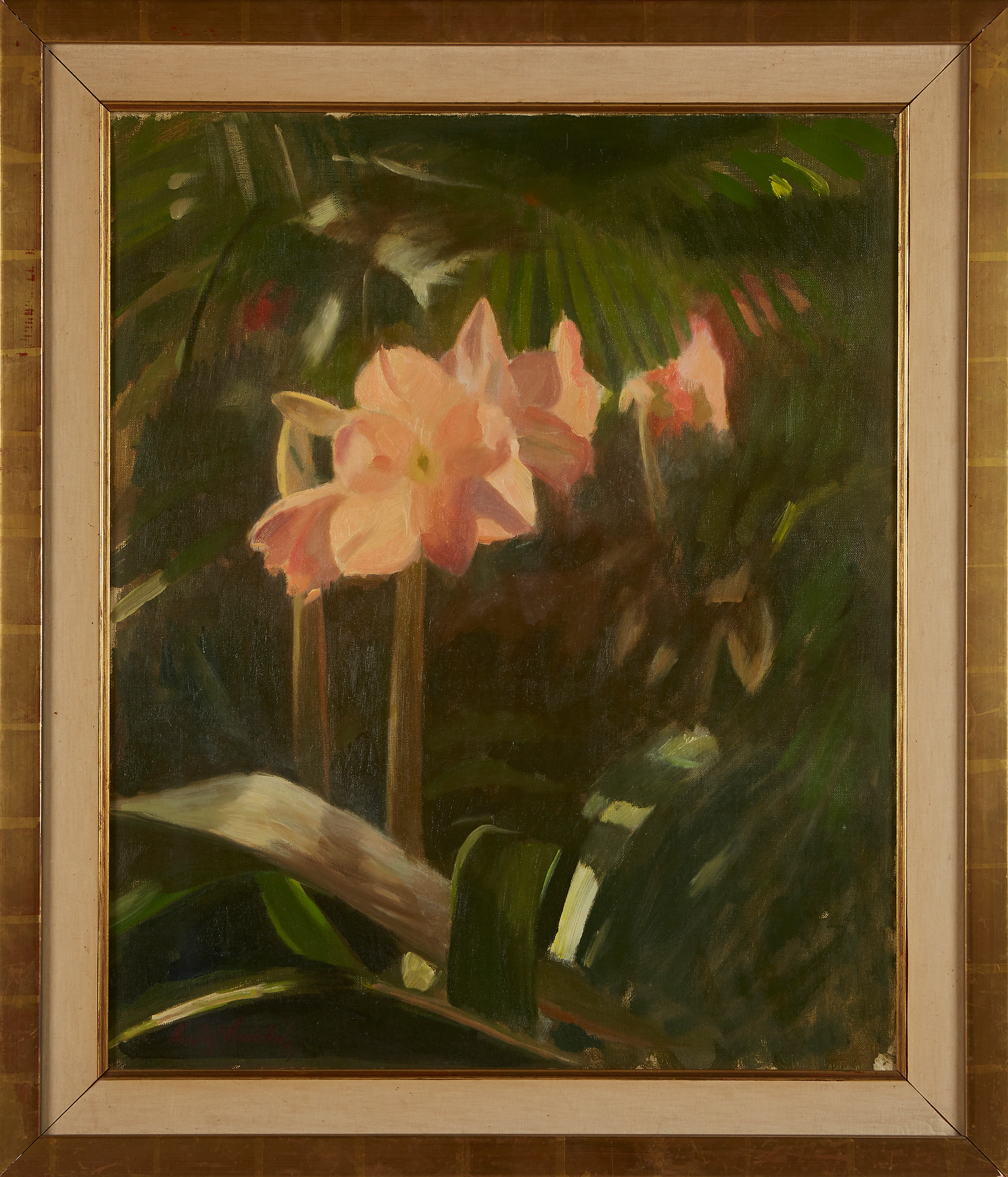 Gustaf Carlström oljemålning