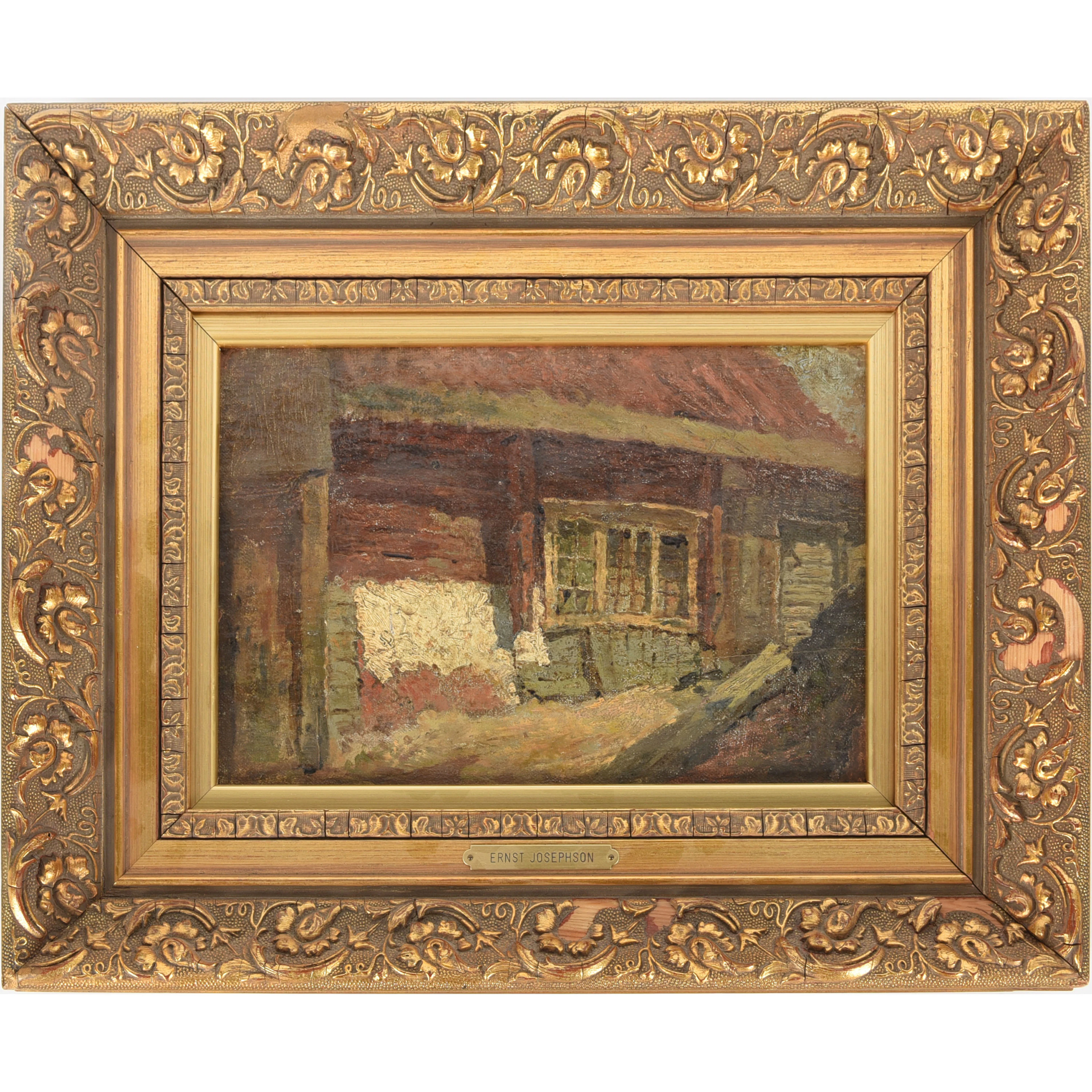 Ernst Josephson tillskriven oljemålning