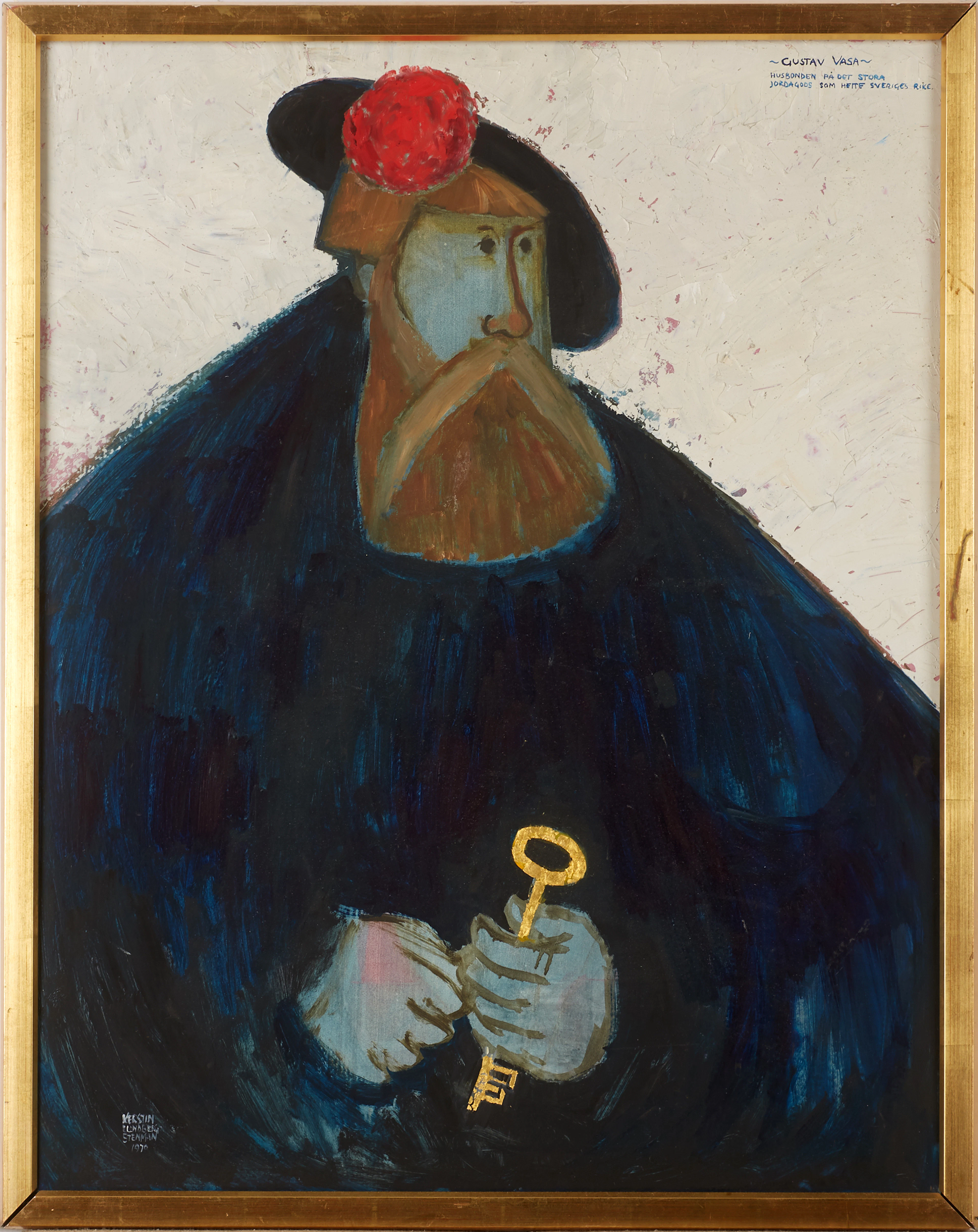 Kerstin Lundberg-Stenman oljemålning