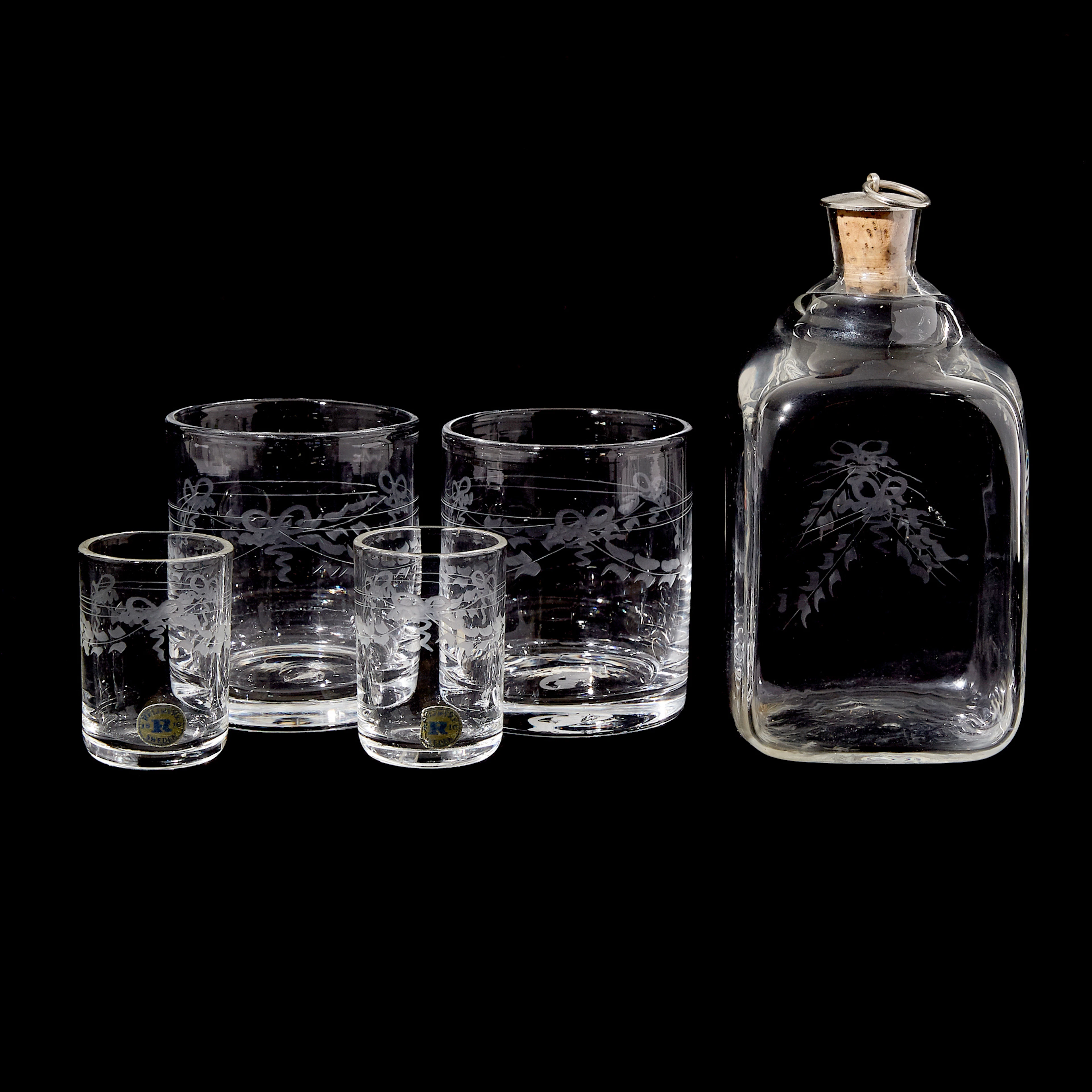 Champagenglas "Antik" Reijmyre Glasbruk